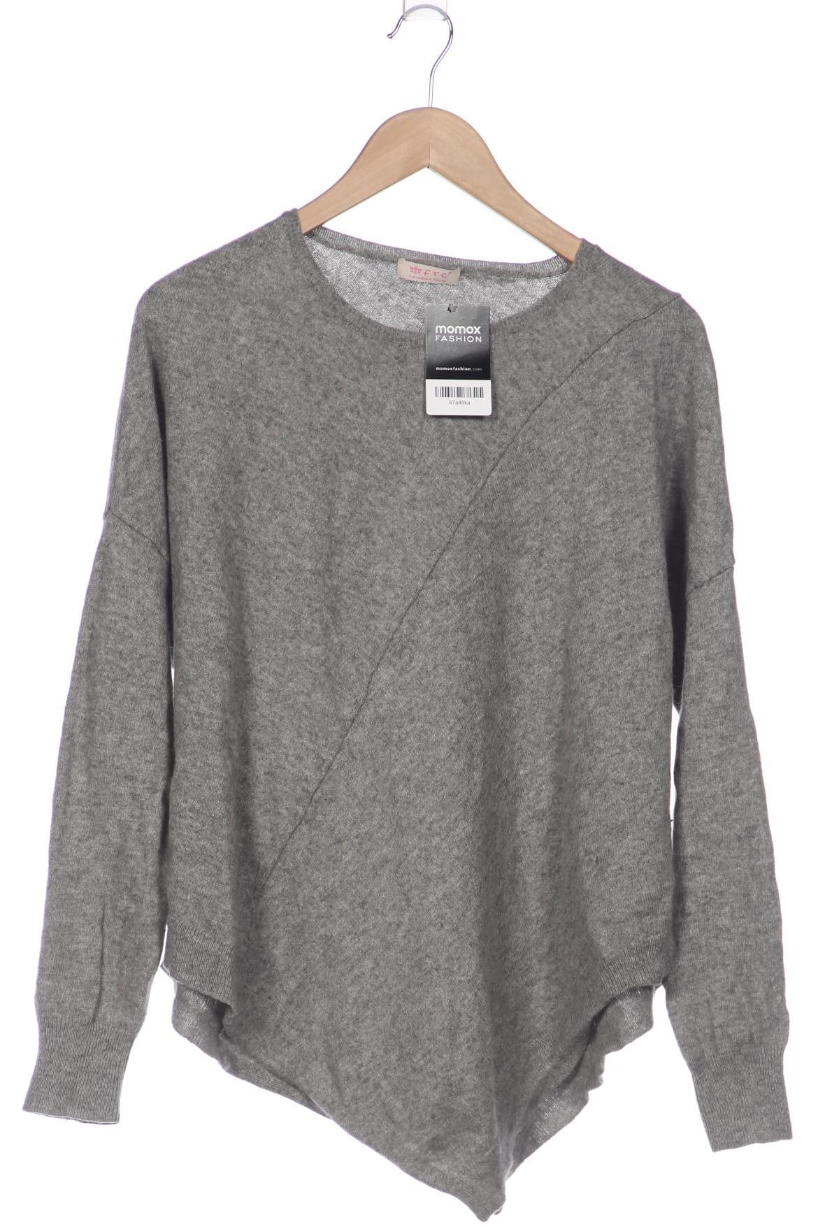 

FTC Cashmere Damen Pullover, grau, Gr. 44