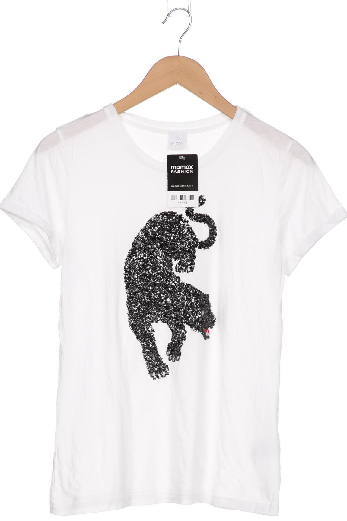 

FTC Cashmere Damen T-Shirt, weiß, Gr. 38