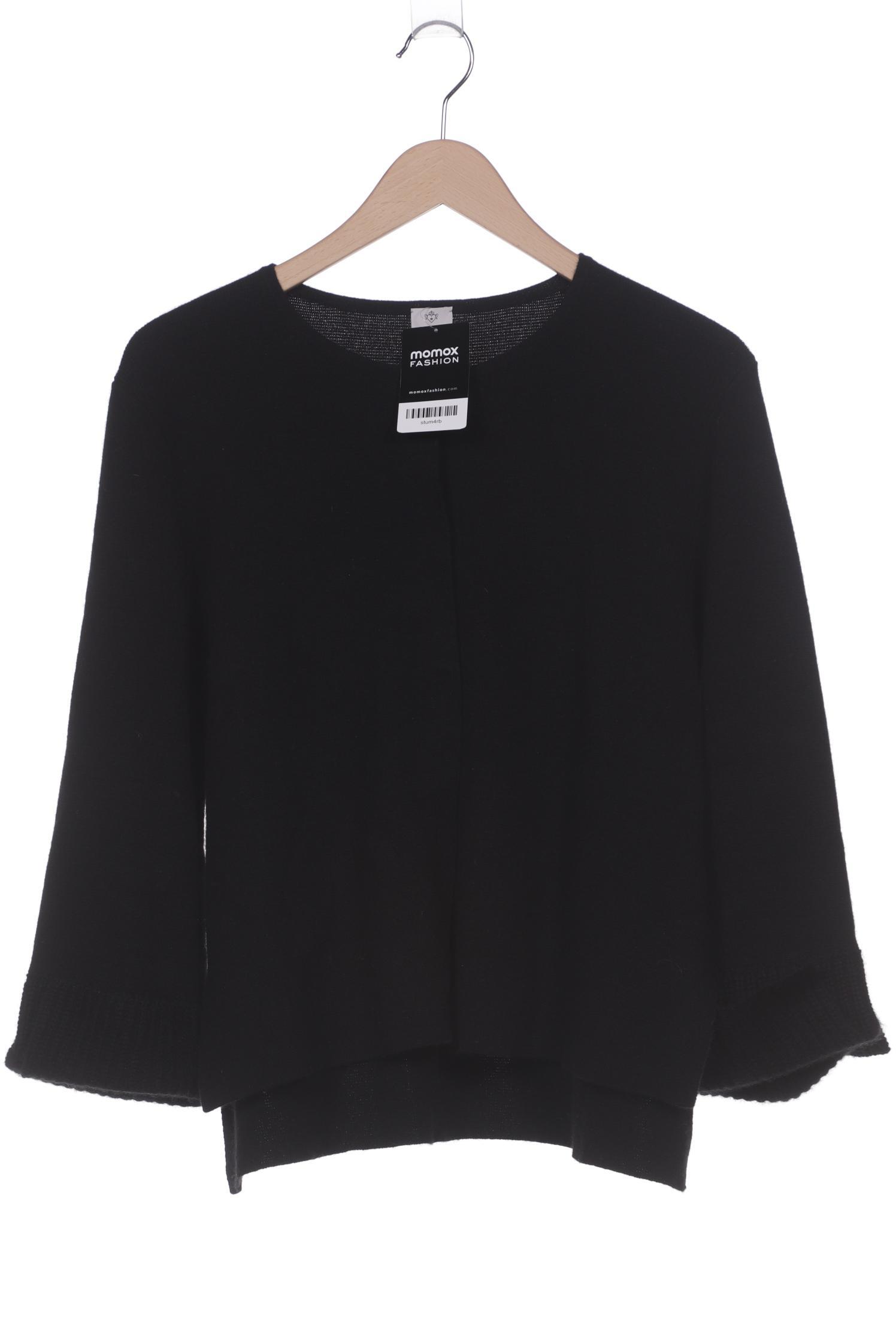 

FTC Cashmere Damen Strickjacke, schwarz, Gr. 42