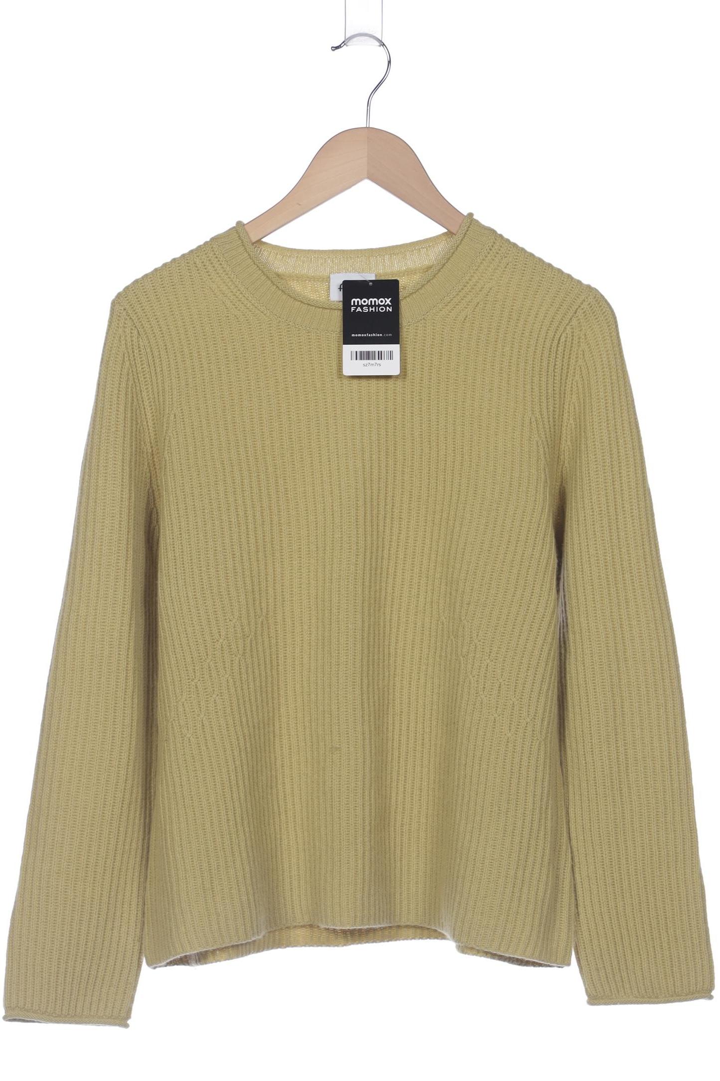 

FTC Cashmere Damen Pullover, gelb, Gr. 42