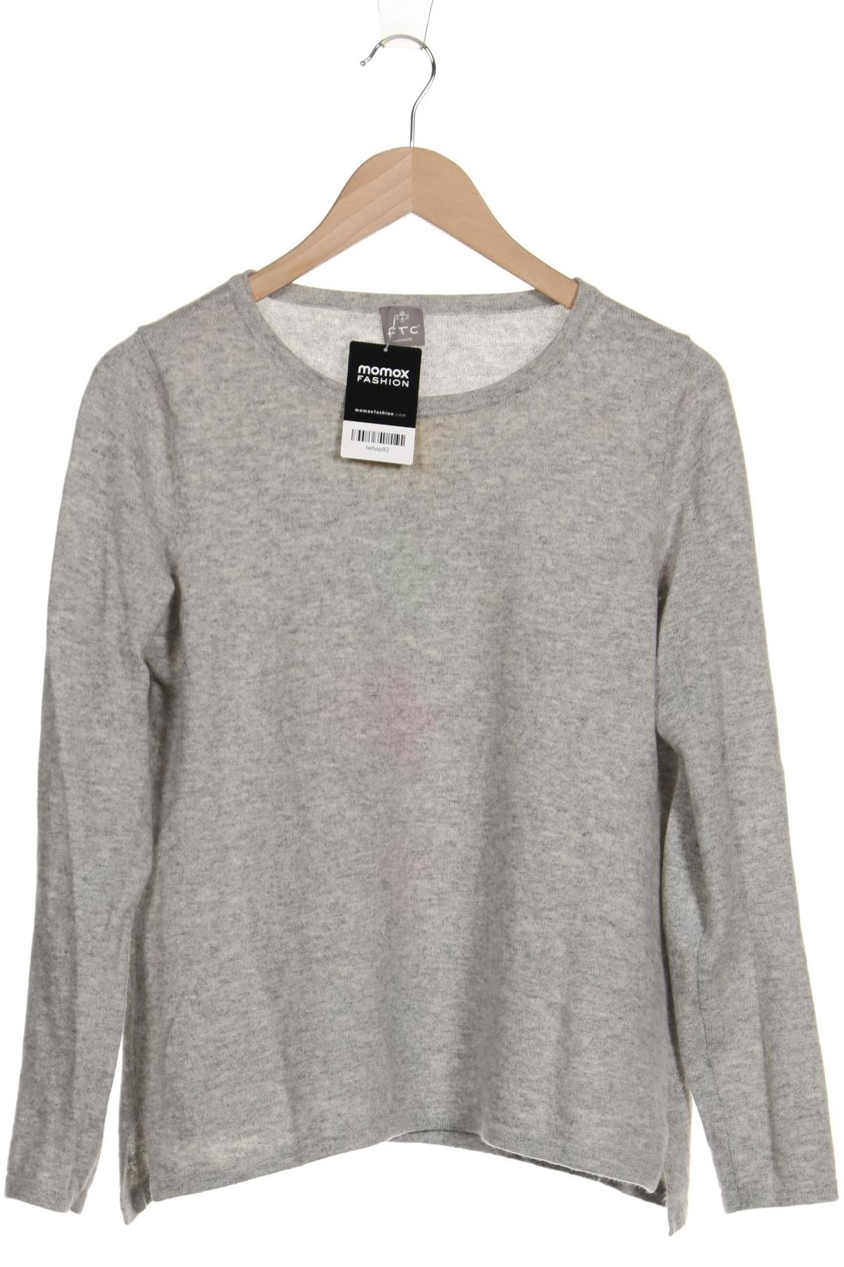 

FTC Cashmere Damen Pullover, grau, Gr. 38