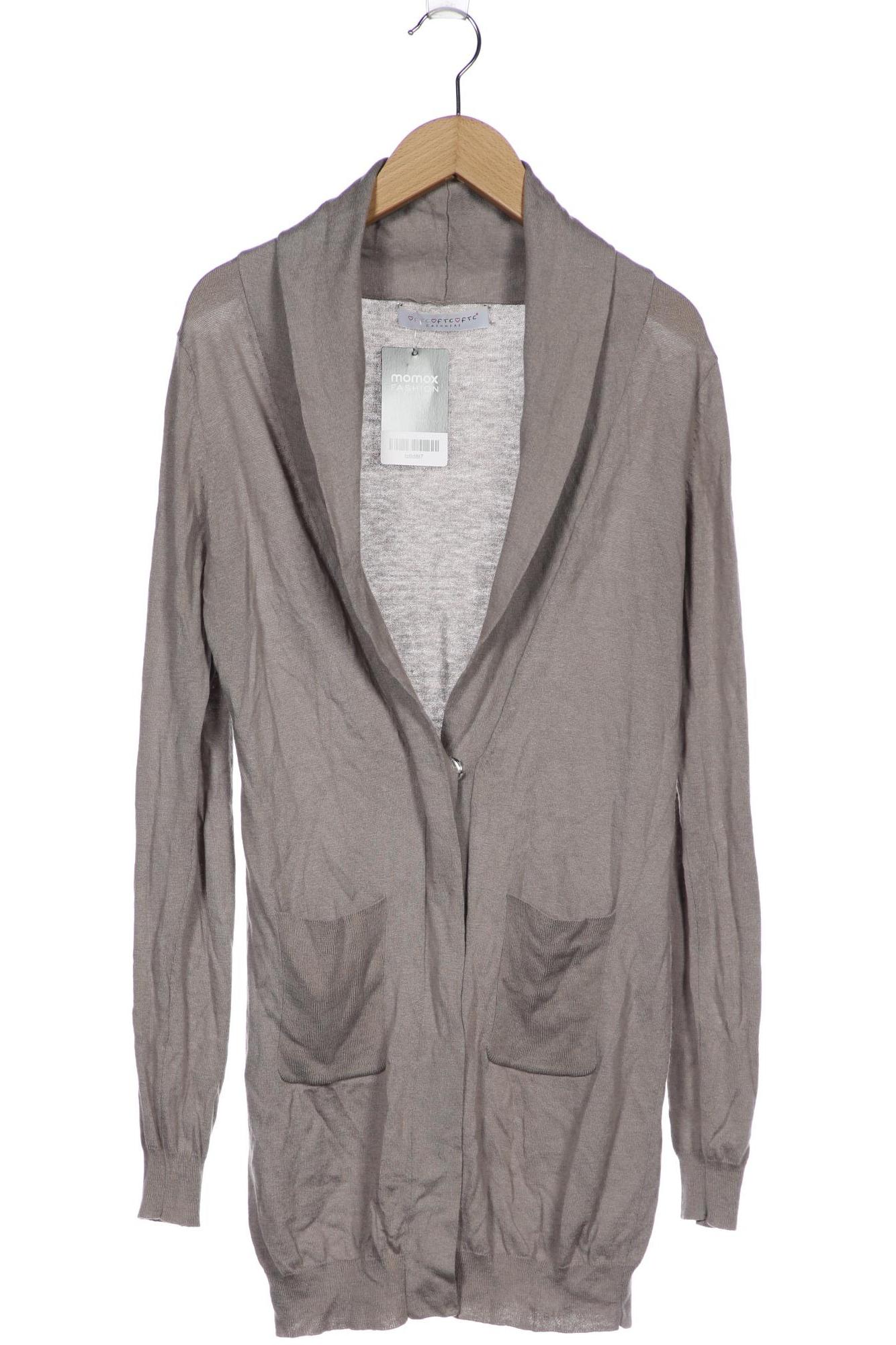 

FTC Cashmere Damen Strickjacke, grau