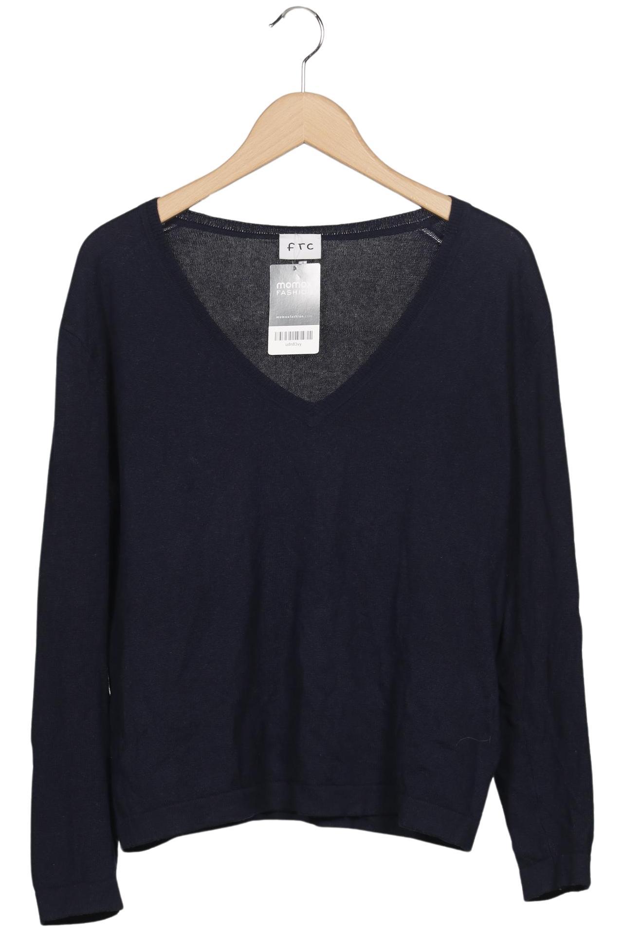 

FTC Cashmere Damen Pullover, marineblau, Gr. 42
