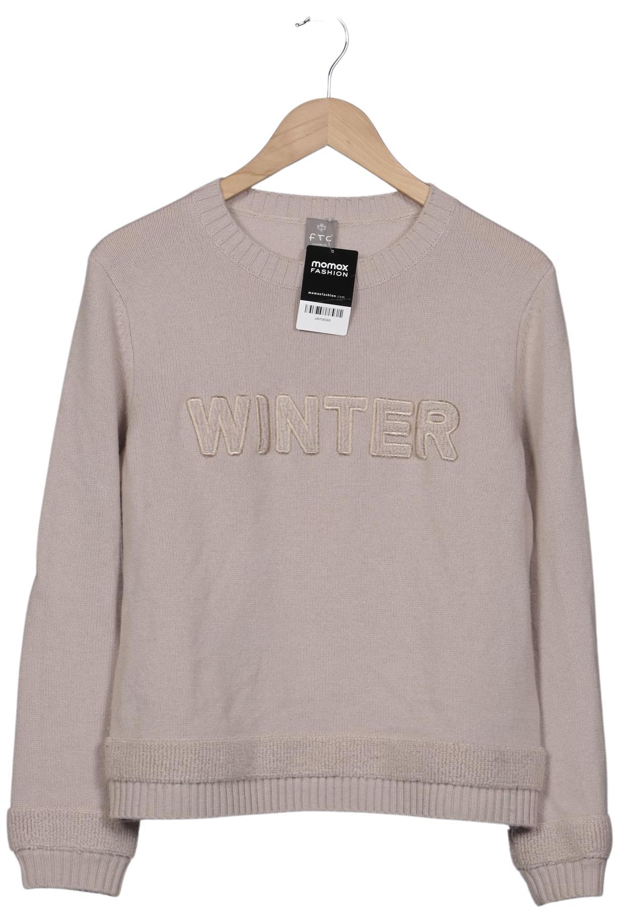 

FTC Cashmere Damen Pullover, beige, Gr. 38
