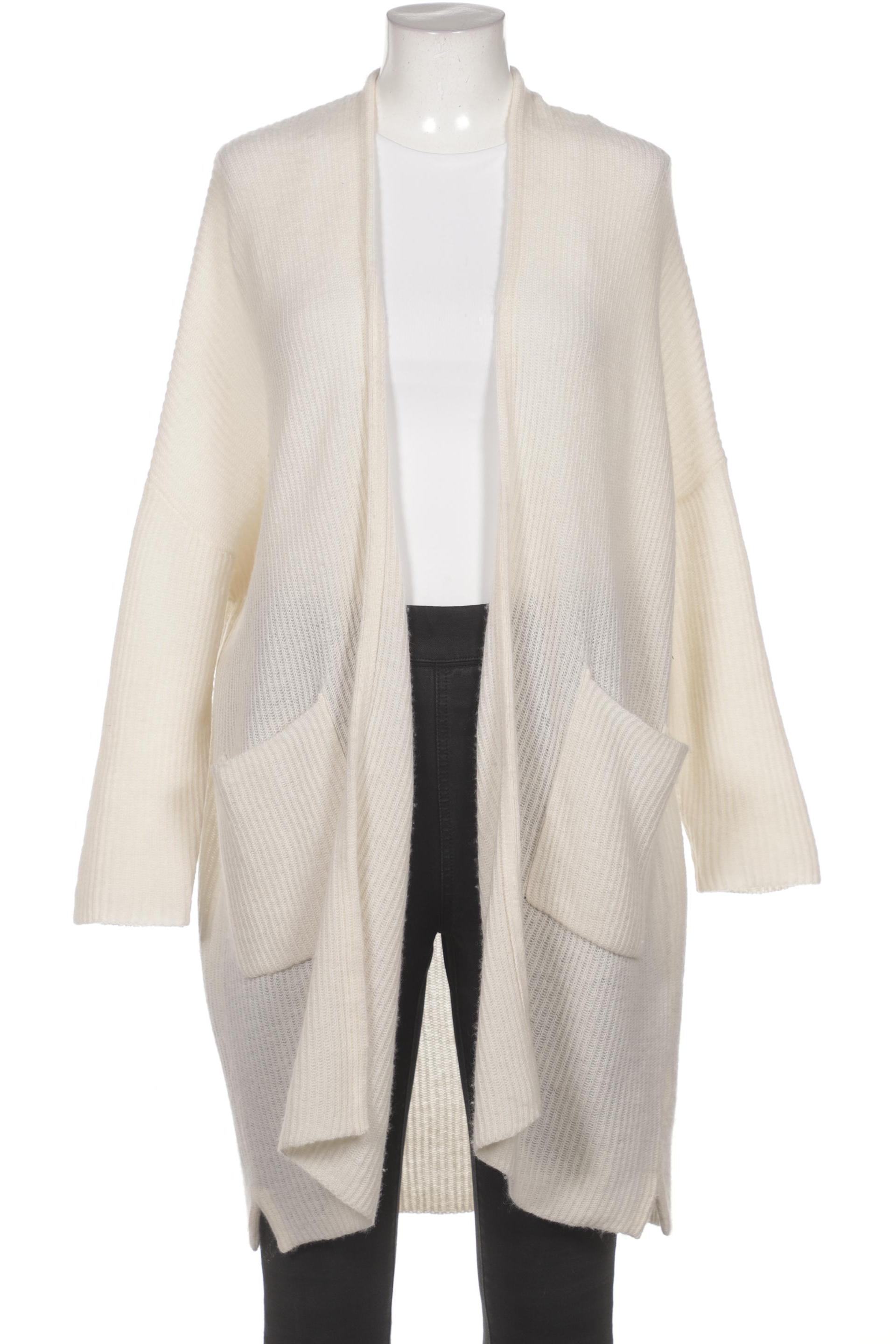 

FTC Cashmere Damen Strickjacke, cremeweiß, Gr. 36