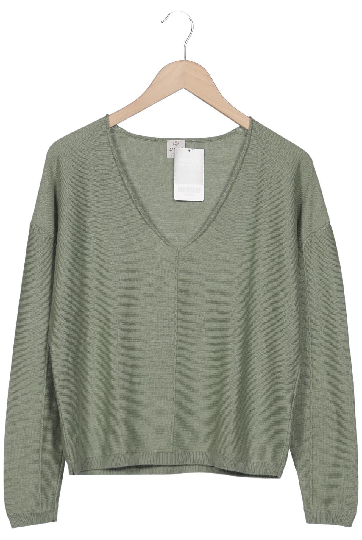 

FTC Cashmere Damen Pullover, grün, Gr. 34