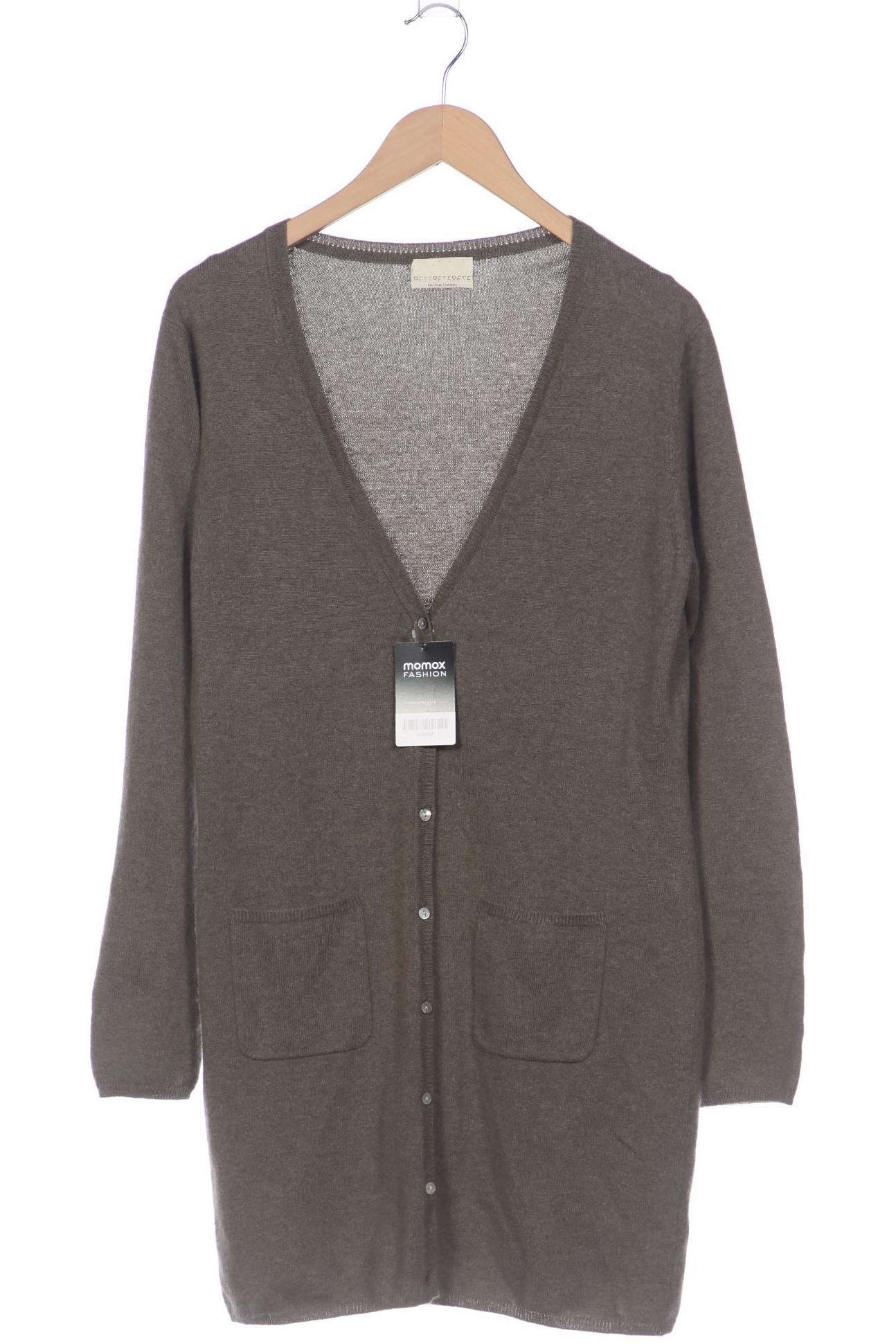 

FTC Cashmere Damen Strickjacke, grau, Gr. 46