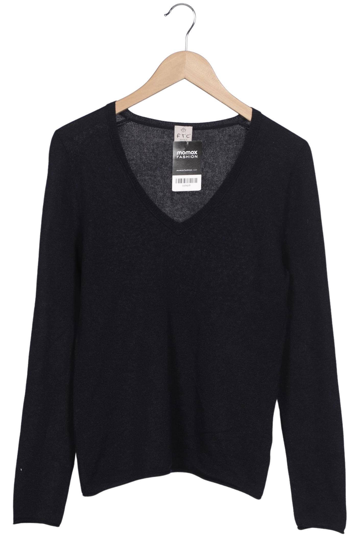 

FTC Cashmere Damen Pullover, marineblau, Gr. 38