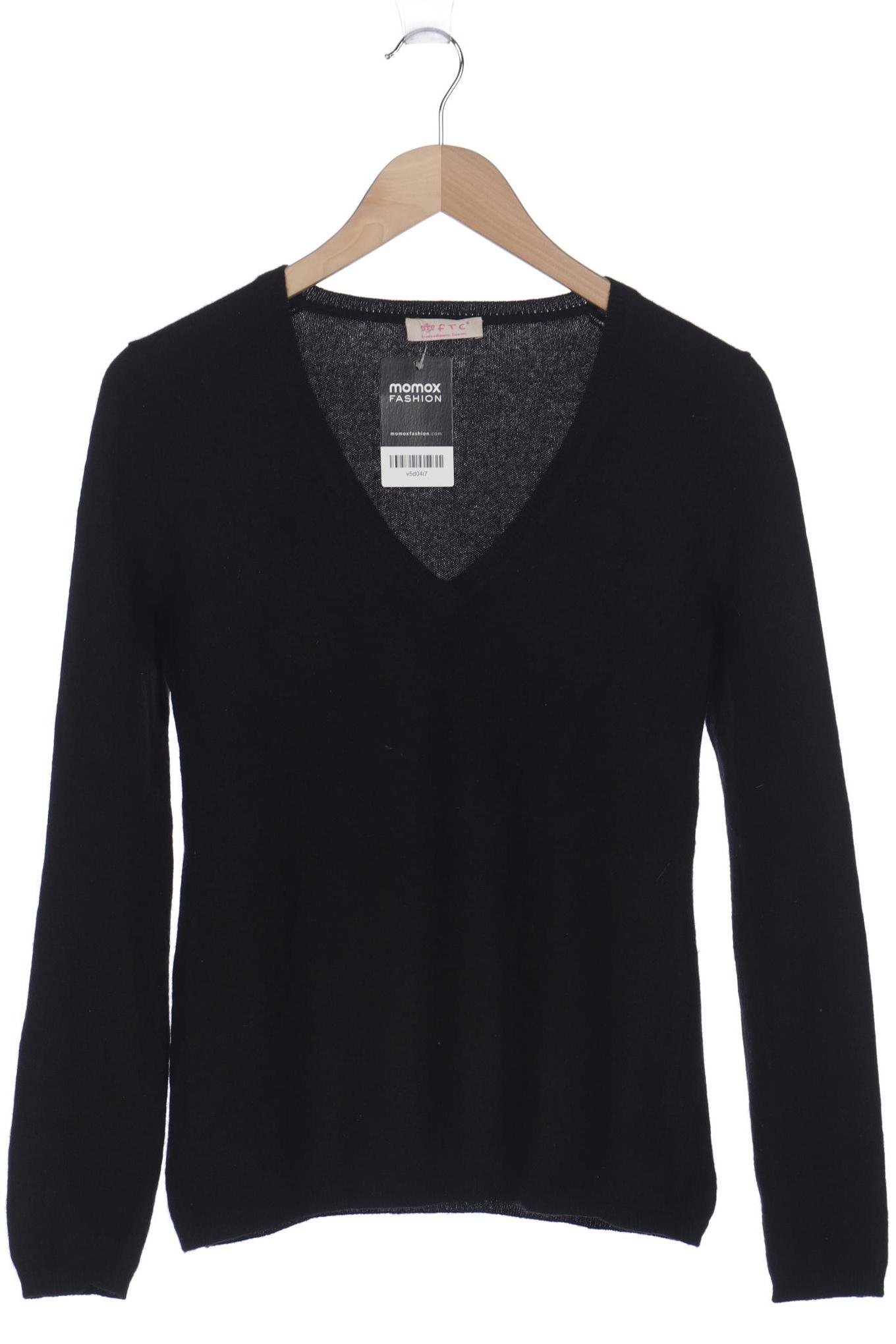 

FTC Cashmere Damen Pullover, schwarz