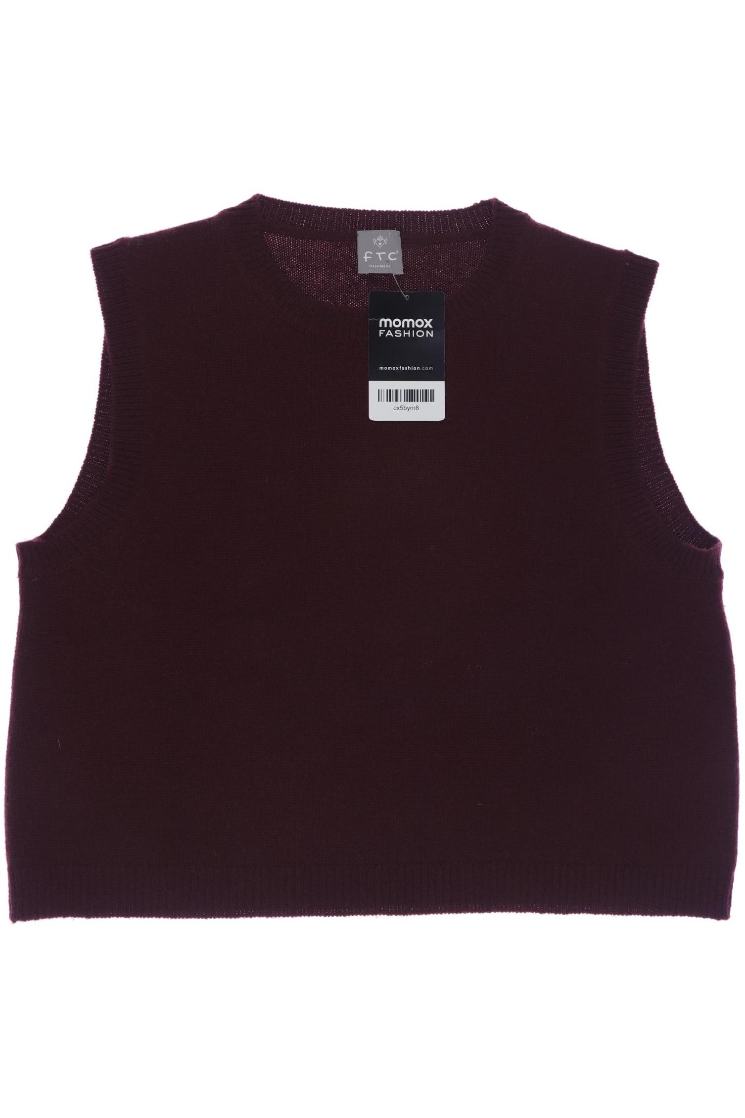 

FTC Cashmere Damen Pullover, bordeaux, Gr. 34