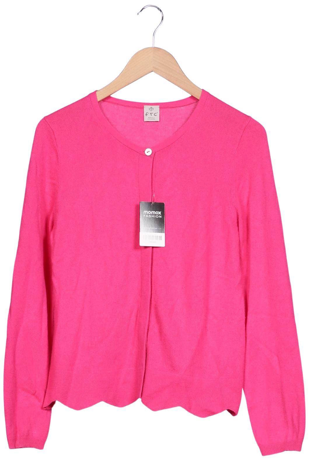 

FTC Cashmere Damen Strickjacke, pink, Gr. 36