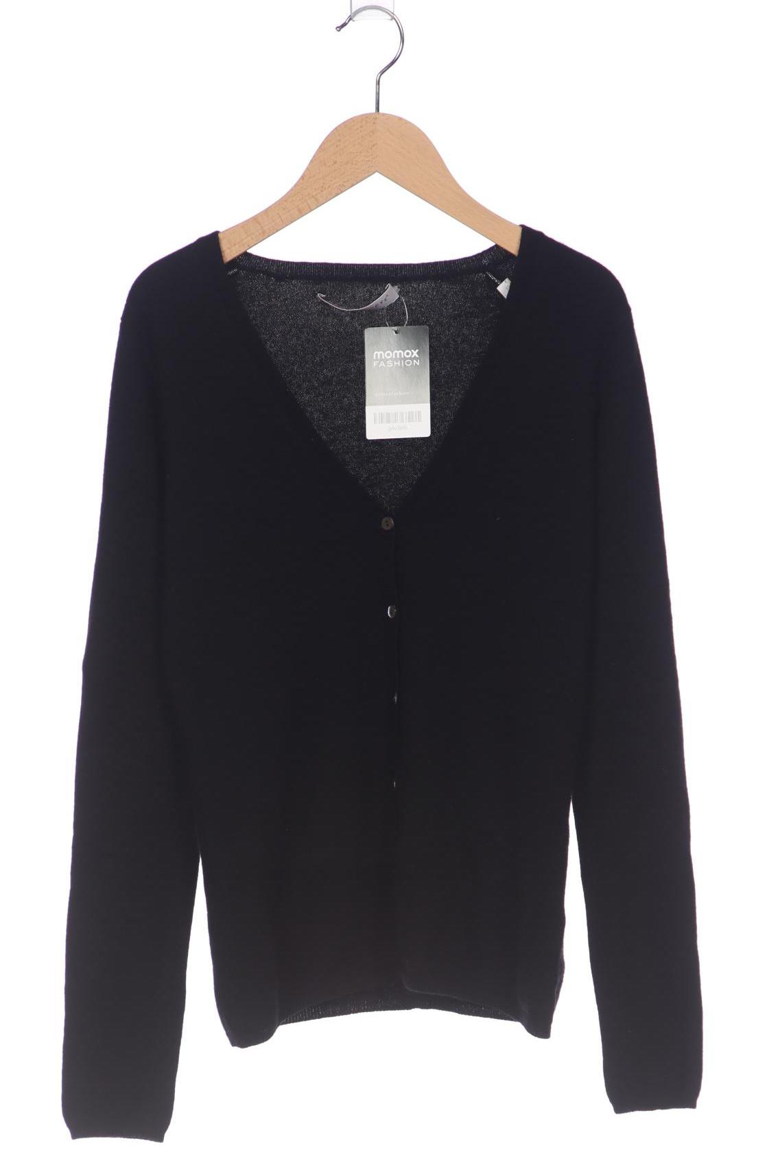 

FTC Cashmere Damen Strickjacke, schwarz, Gr. 36