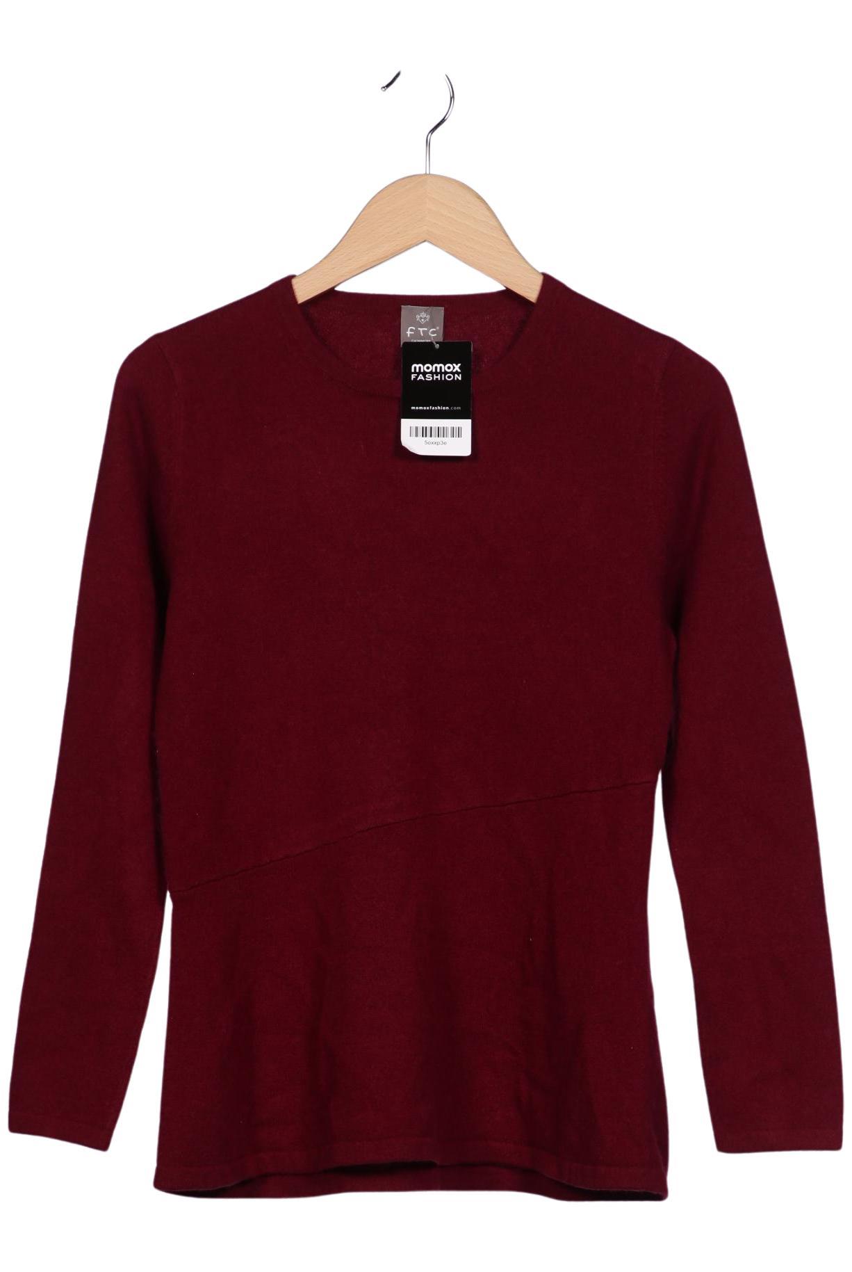 

FTC Cashmere Damen Pullover, bordeaux, Gr. 36