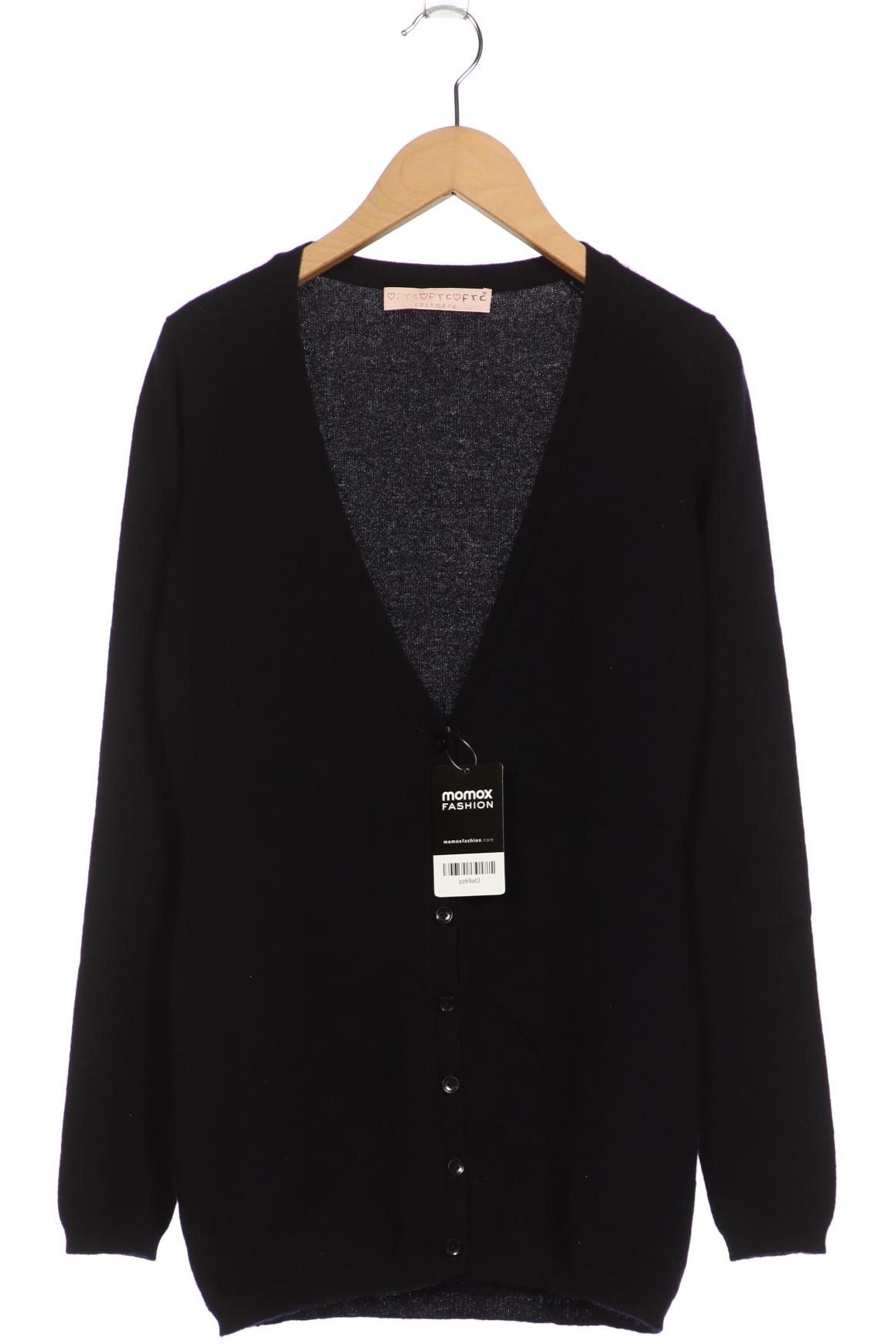 

FTC Cashmere Damen Strickjacke, marineblau, Gr. 34