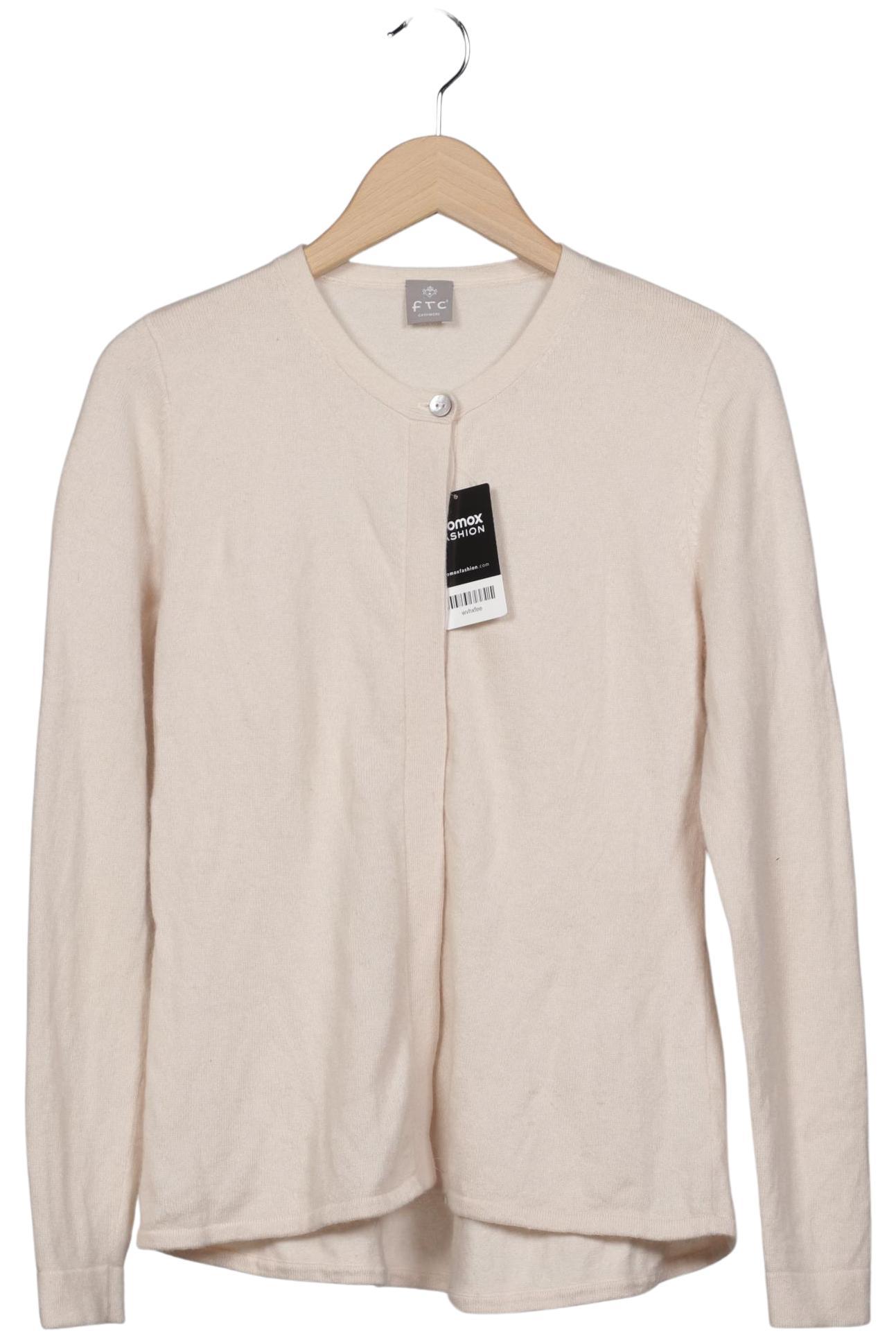 

FTC Cashmere Damen Strickjacke, beige, Gr. 36