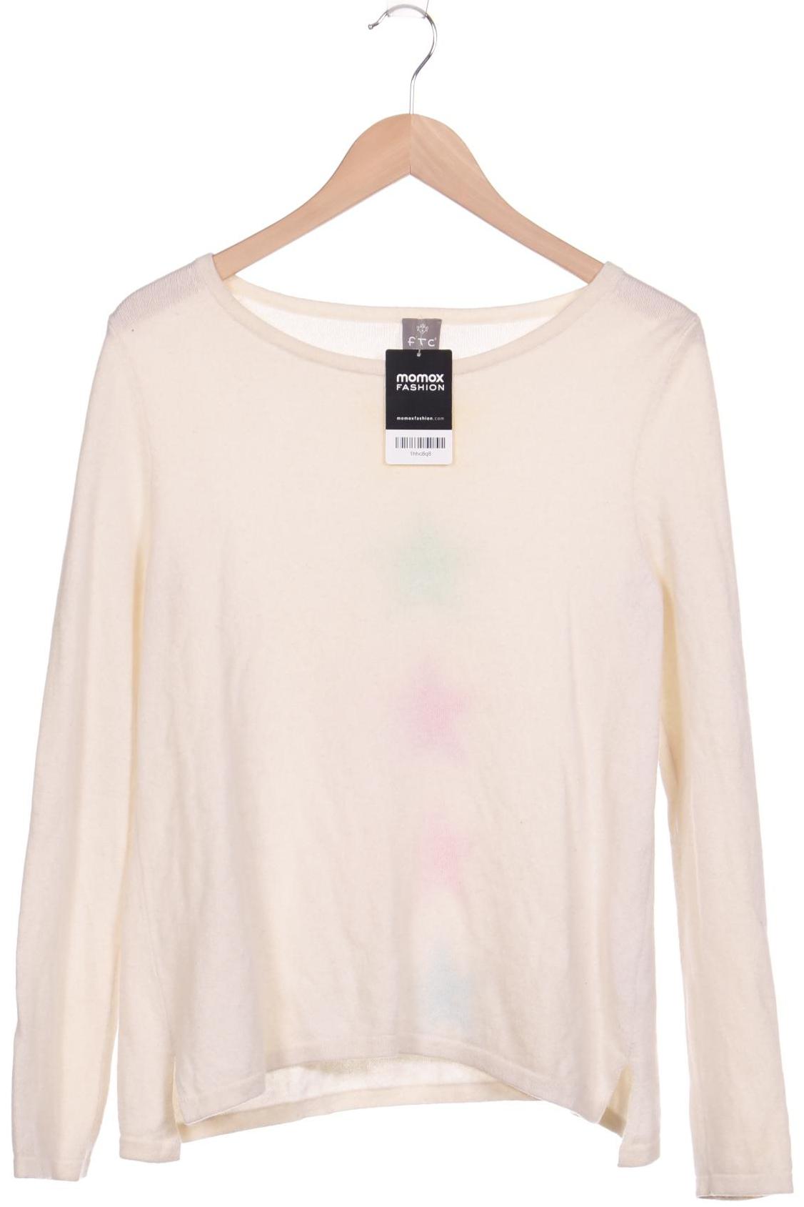 

FTC Cashmere Damen Pullover, cremeweiß, Gr. 36