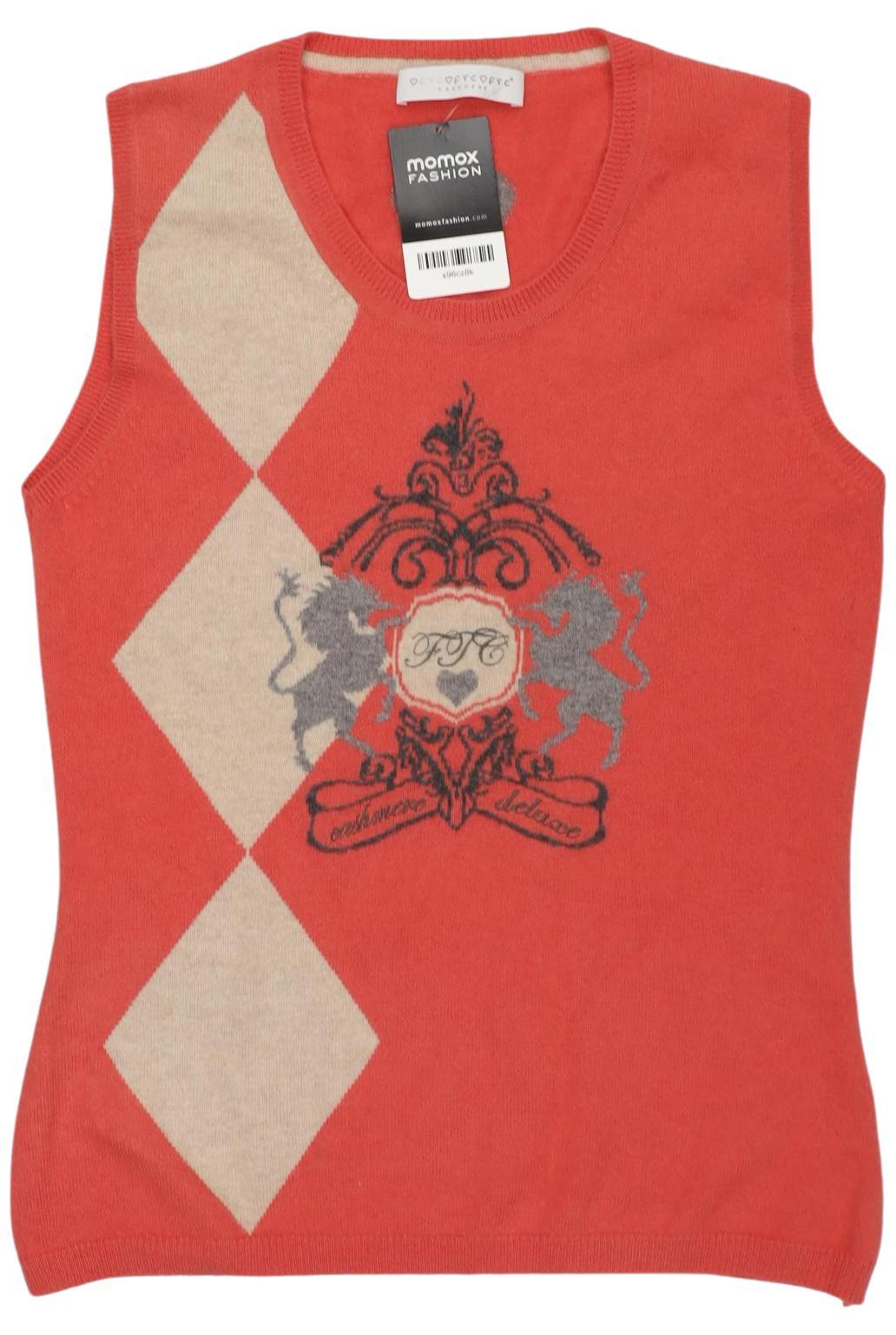 

FTC Cashmere Damen Pullover, rot, Gr. 36