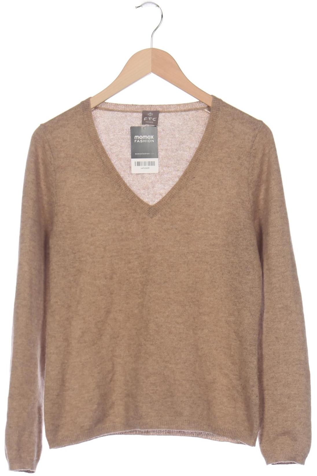 

FTC Cashmere Damen Pullover, beige, Gr. 42