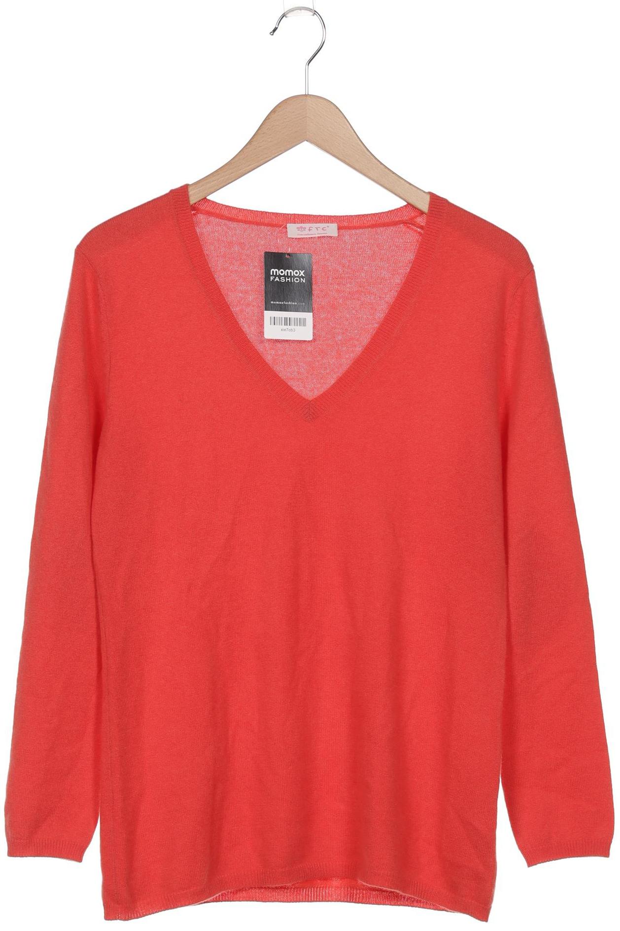 

FTC Cashmere Damen Pullover, rot, Gr. 42