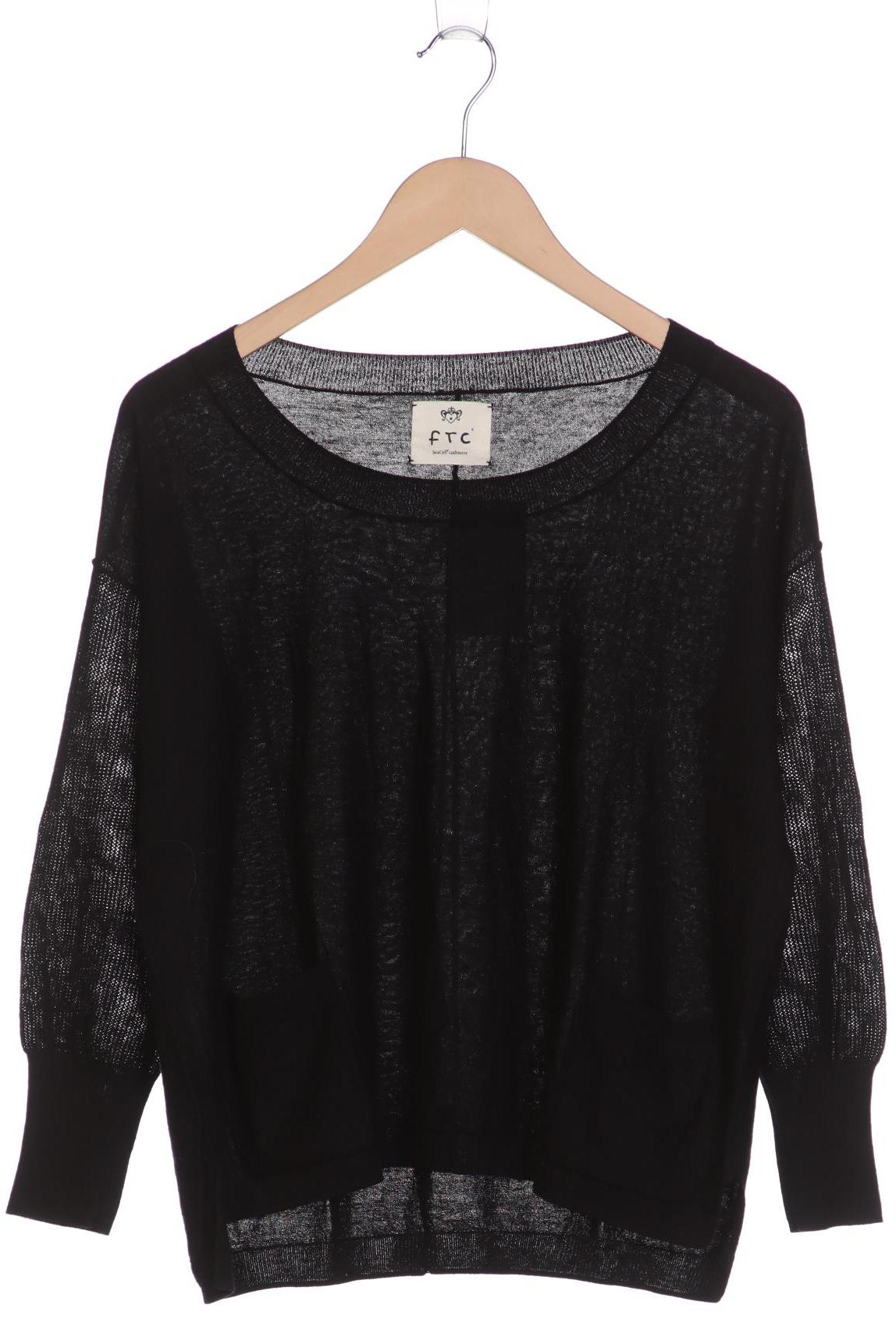 

FTC Cashmere Damen Pullover, schwarz