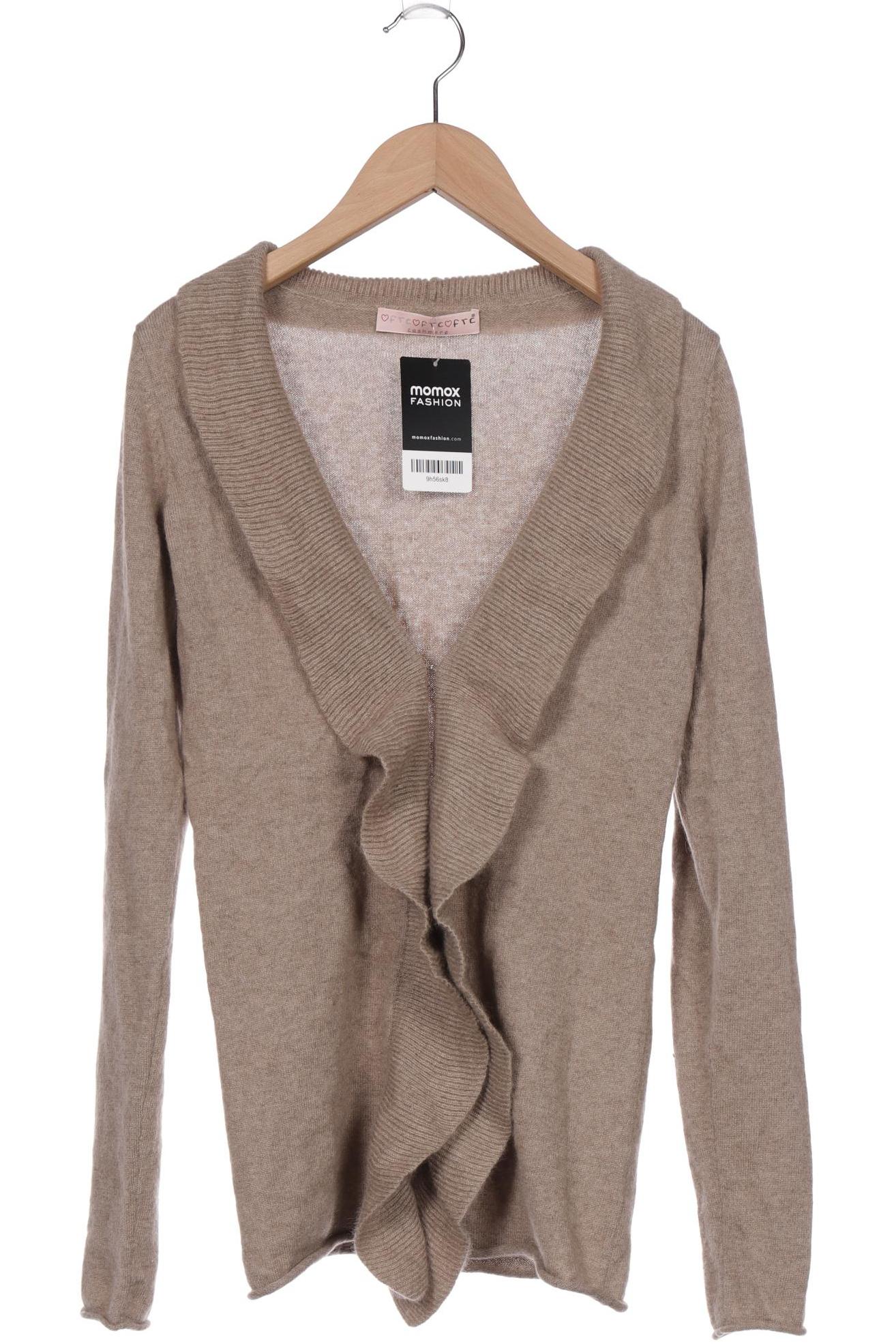 

FTC Cashmere Damen Strickjacke, braun