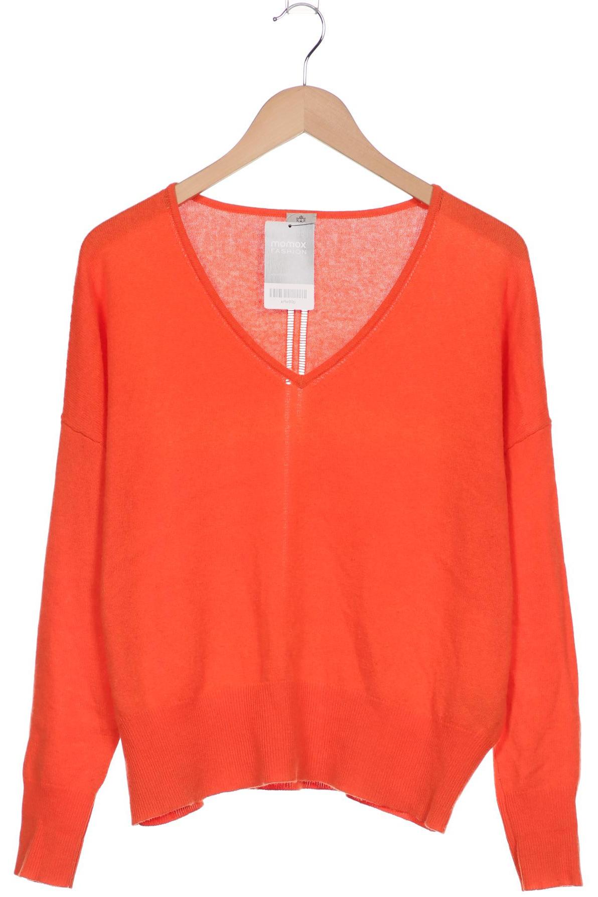 

FTC Cashmere Damen Pullover, orange, Gr. 38