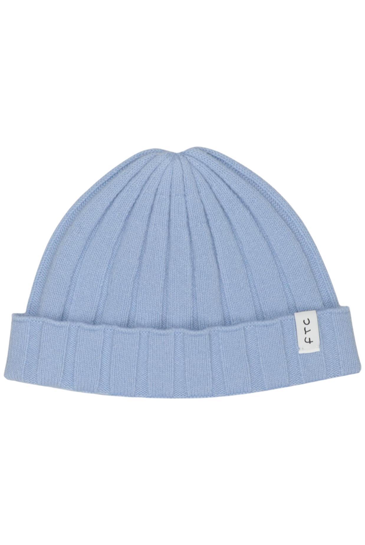 

FTC Cashmere Damen Hut/Mütze, hellblau, Gr. uni