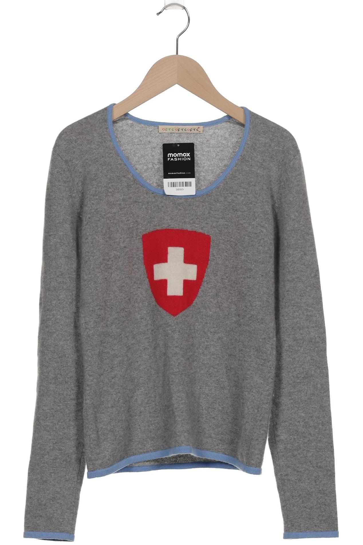 

FTC Cashmere Damen Pullover, grau, Gr. 38