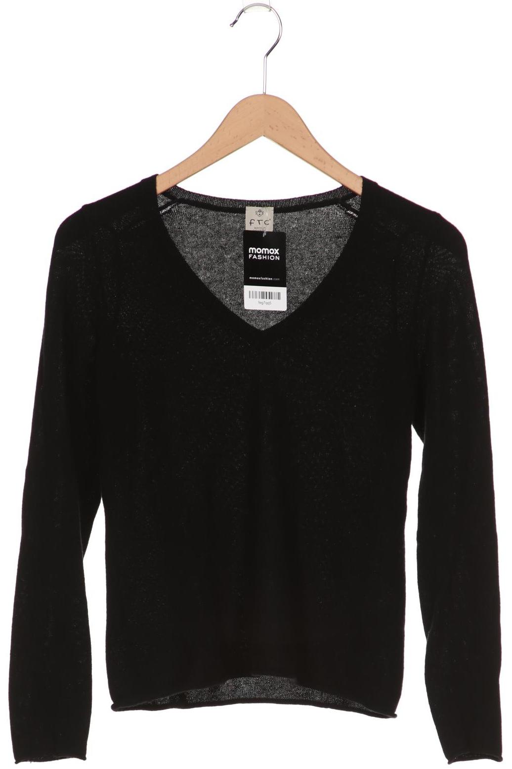 

FTC Cashmere Damen Pullover, schwarz