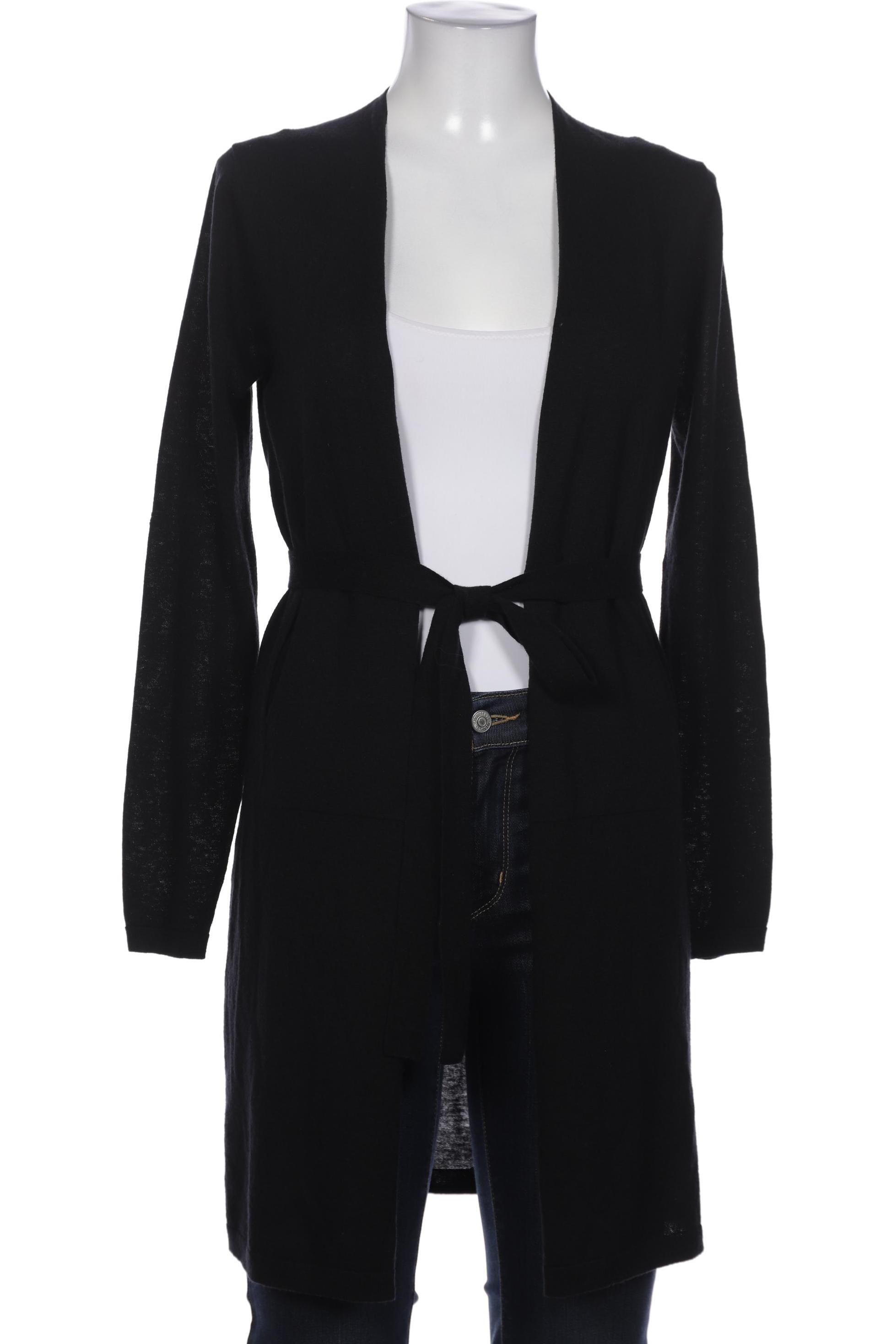 

FTC Cashmere Damen Strickjacke, schwarz, Gr. 38