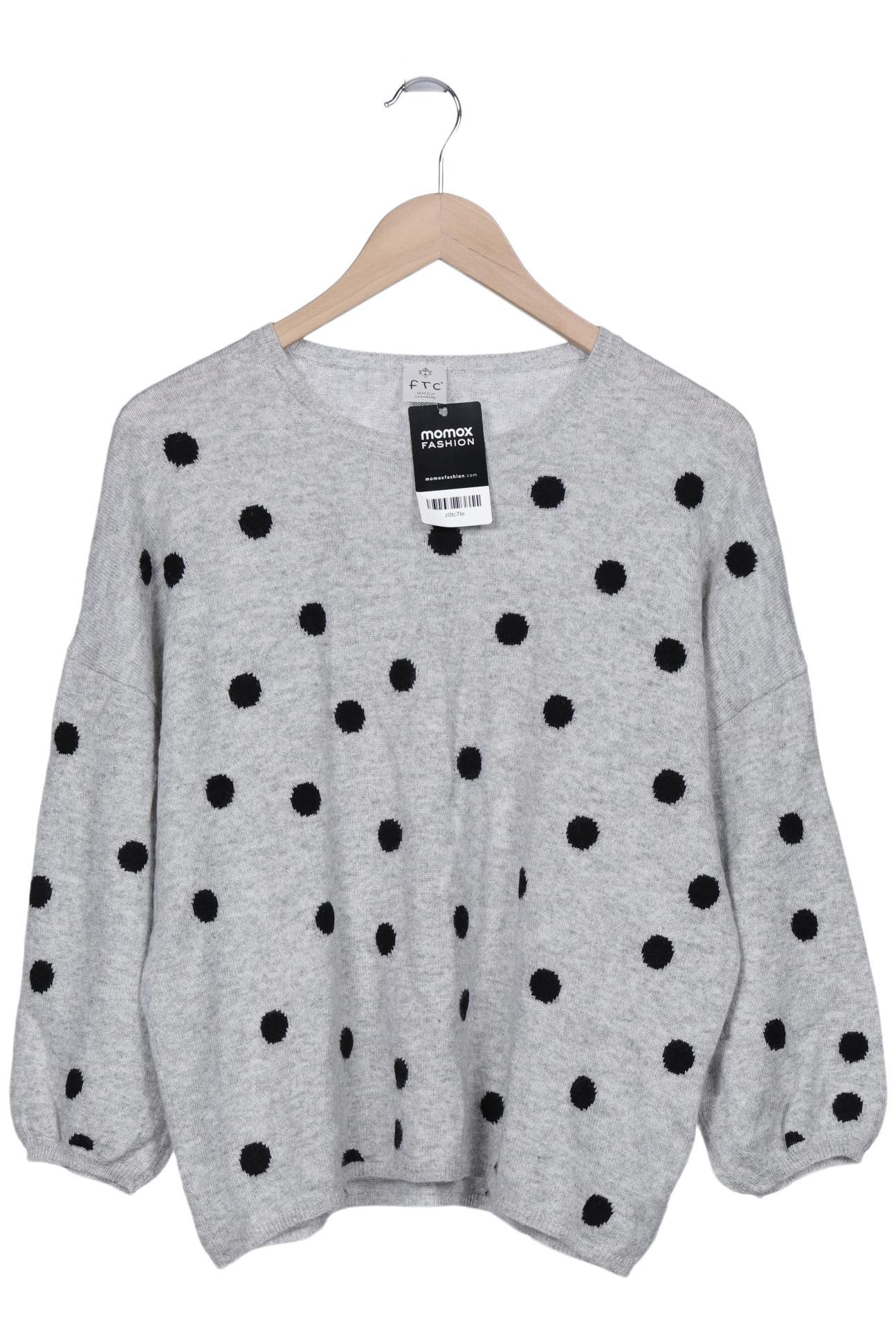 

FTC Cashmere Damen Pullover, grau, Gr. 44