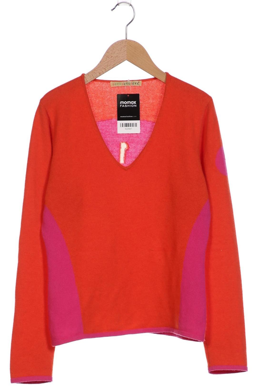 

FTC Cashmere Damen Pullover, orange, Gr. 42