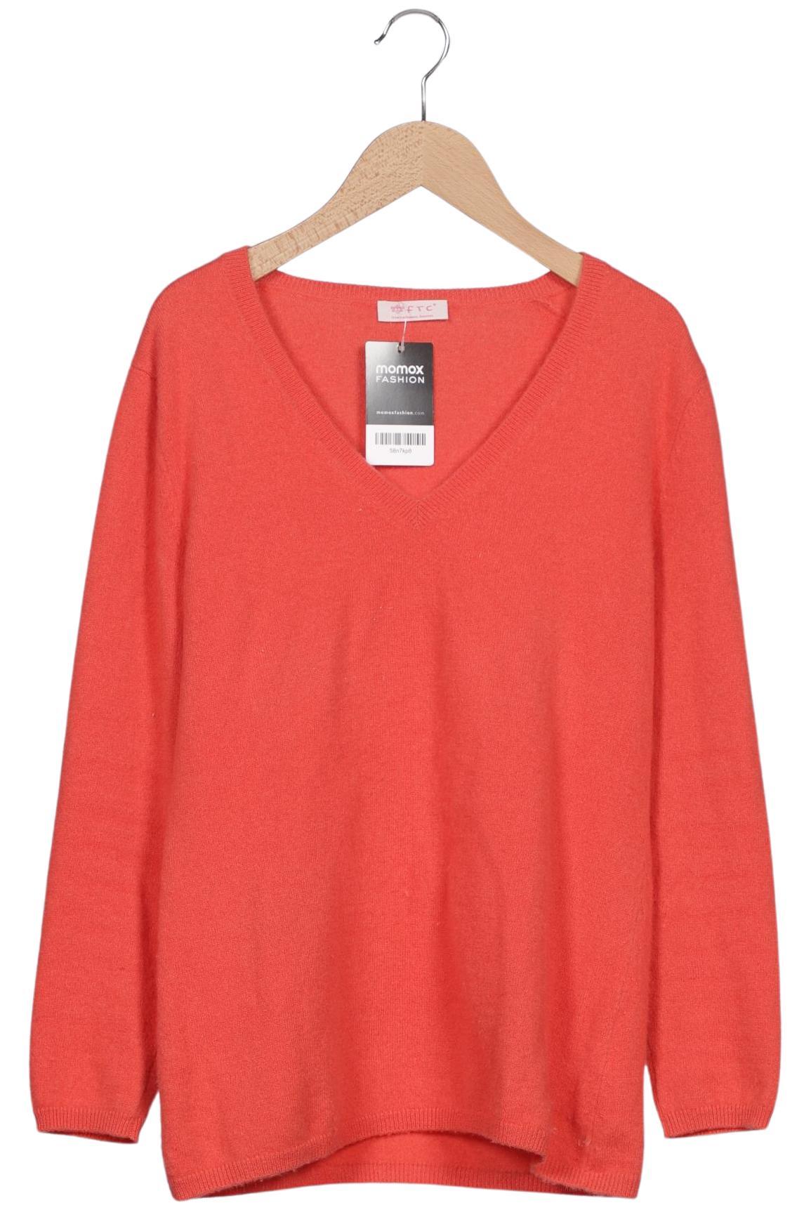 

FTC Cashmere Damen Pullover, rot, Gr. 42