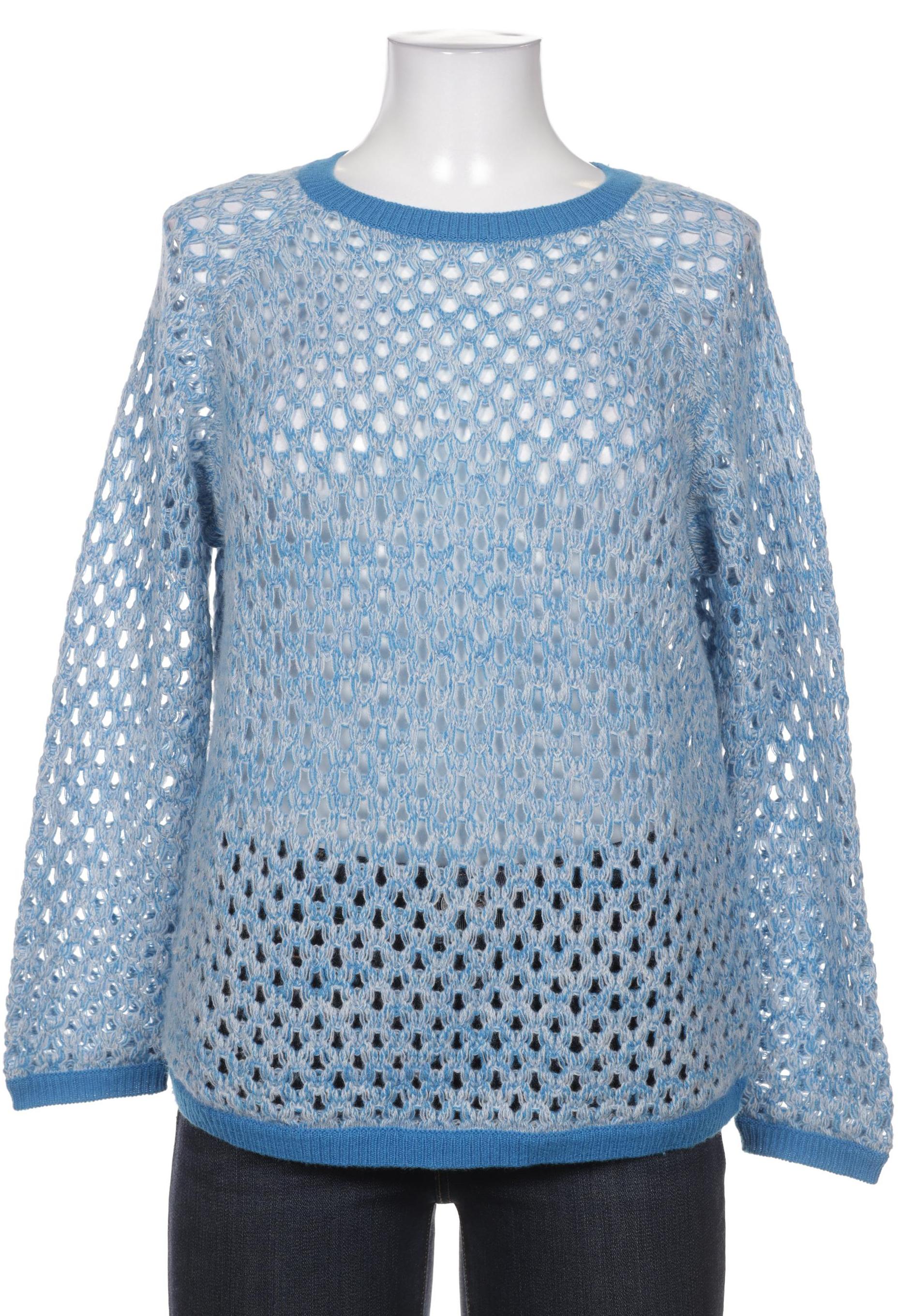 

FTC Cashmere Damen Pullover, blau, Gr. 36