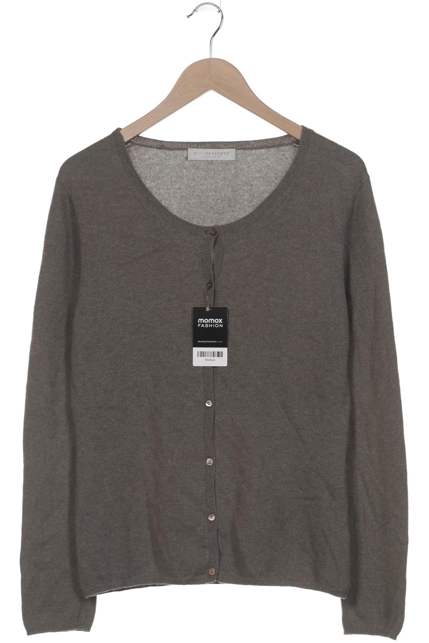 

FTC Cashmere Damen Strickjacke, braun, Gr. 42