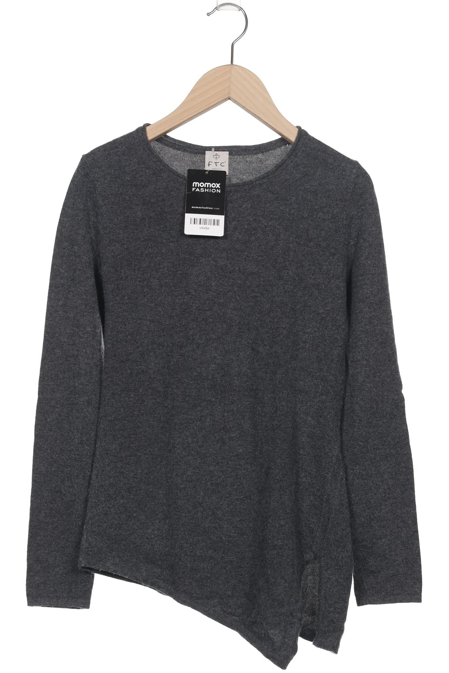 

FTC Cashmere Damen Pullover, grau, Gr. 34