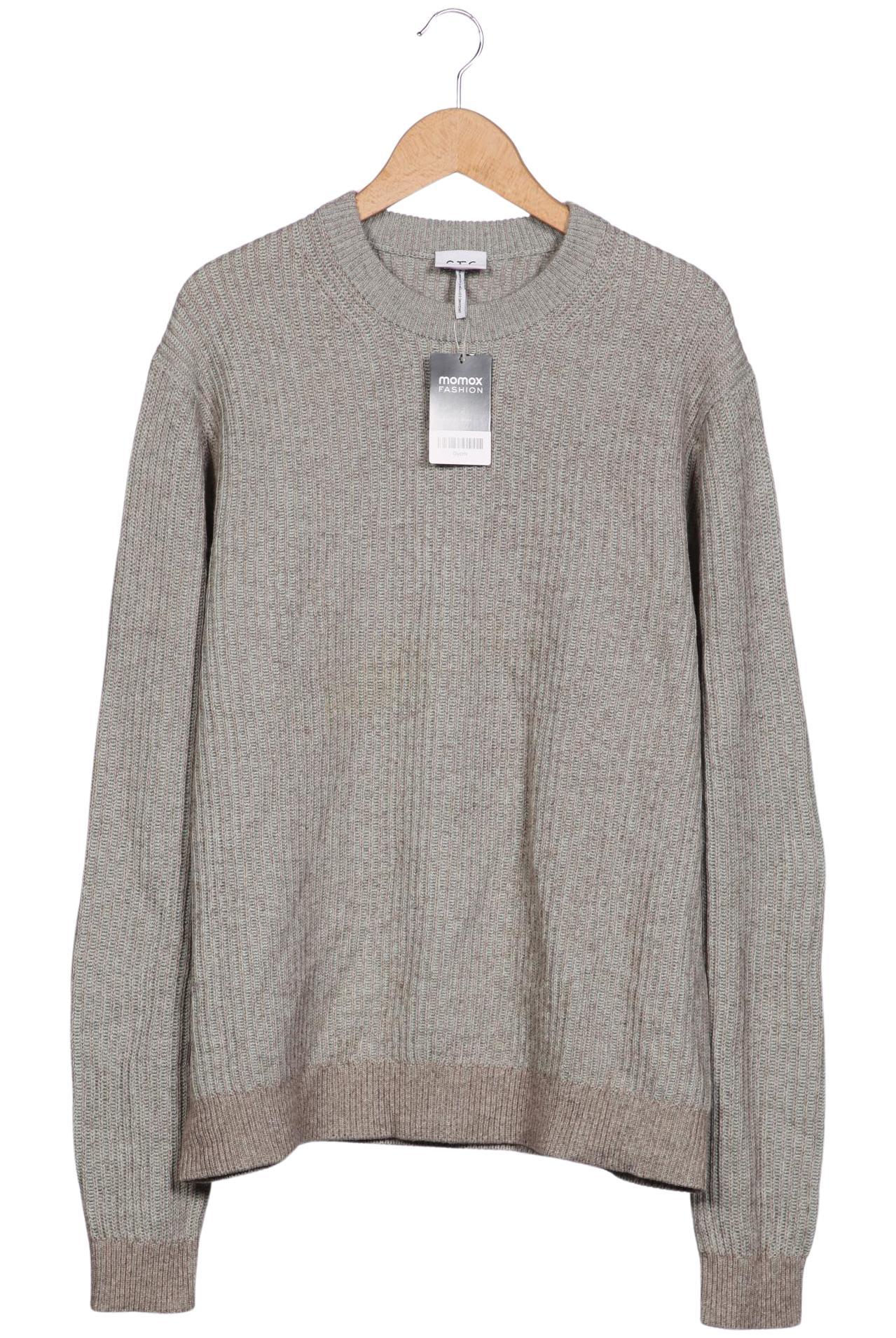 

FTC Cashmere Herren Pullover, grau, Gr. 56