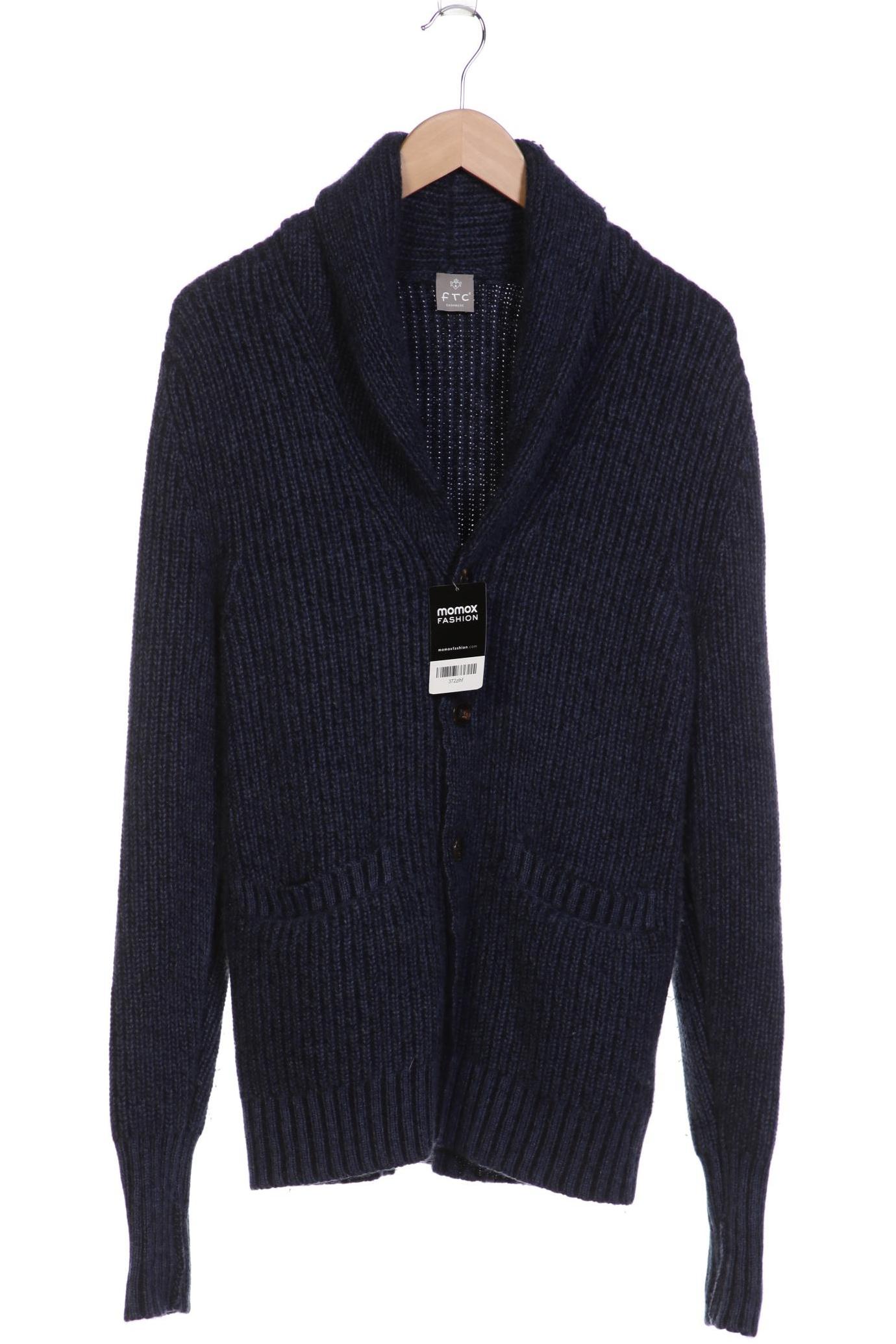 

FTC Cashmere Herren Pullover, marineblau, Gr. 50