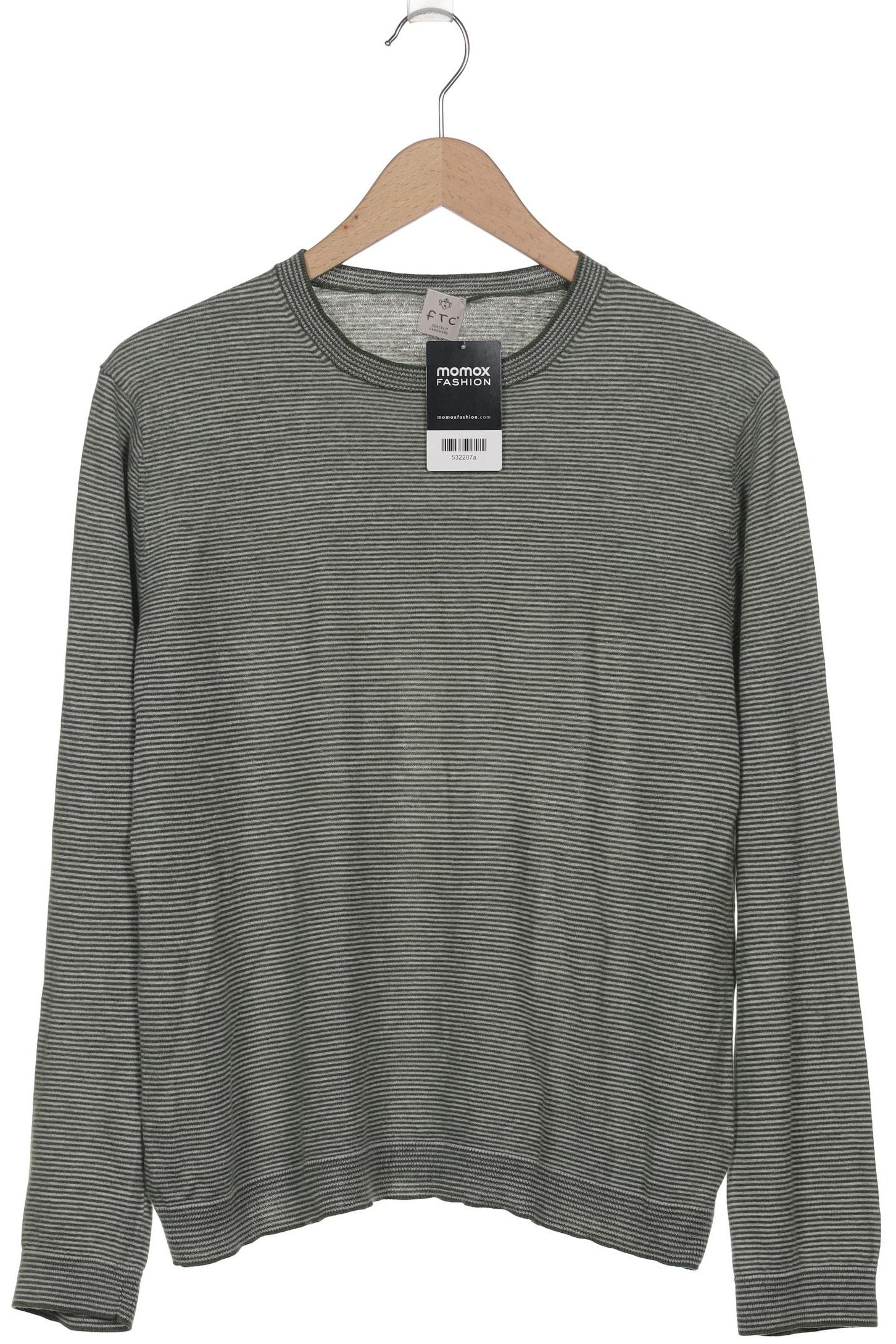 

FTC Cashmere Herren Pullover, grün, Gr. 54