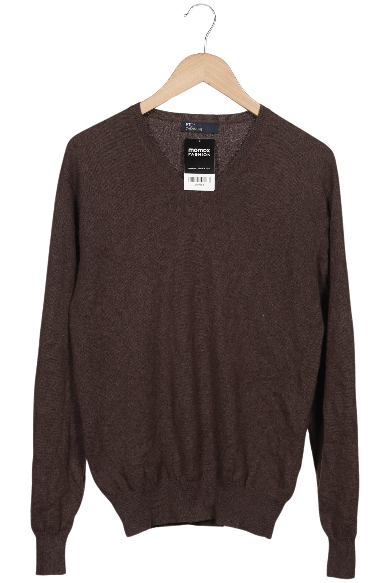 

FTC Cashmere Herren Pullover, braun, Gr. 50