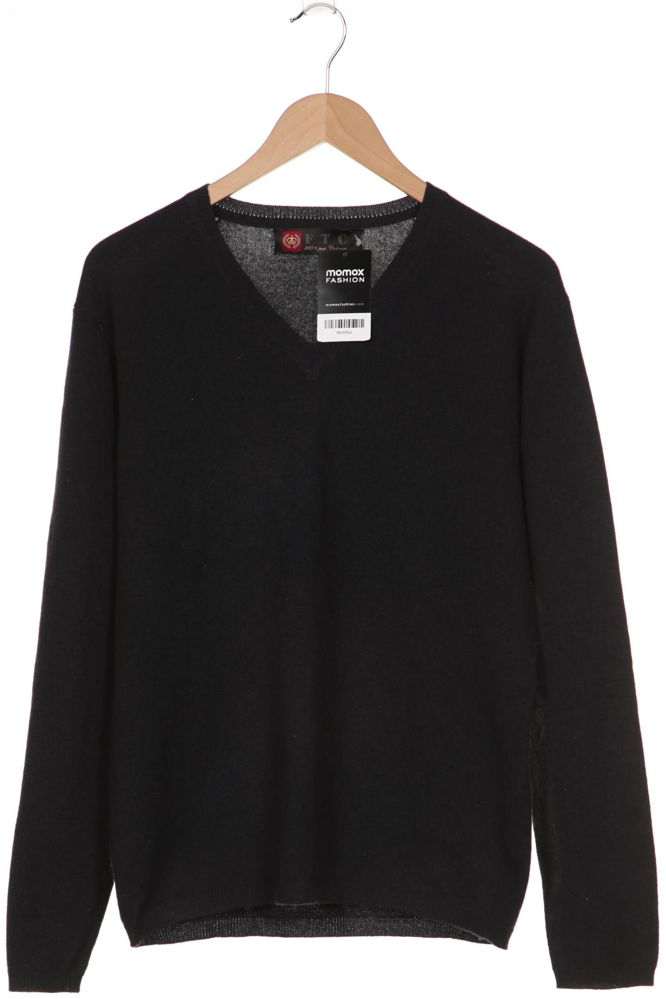 

FTC Cashmere Herren Pullover, grau, Gr. 50