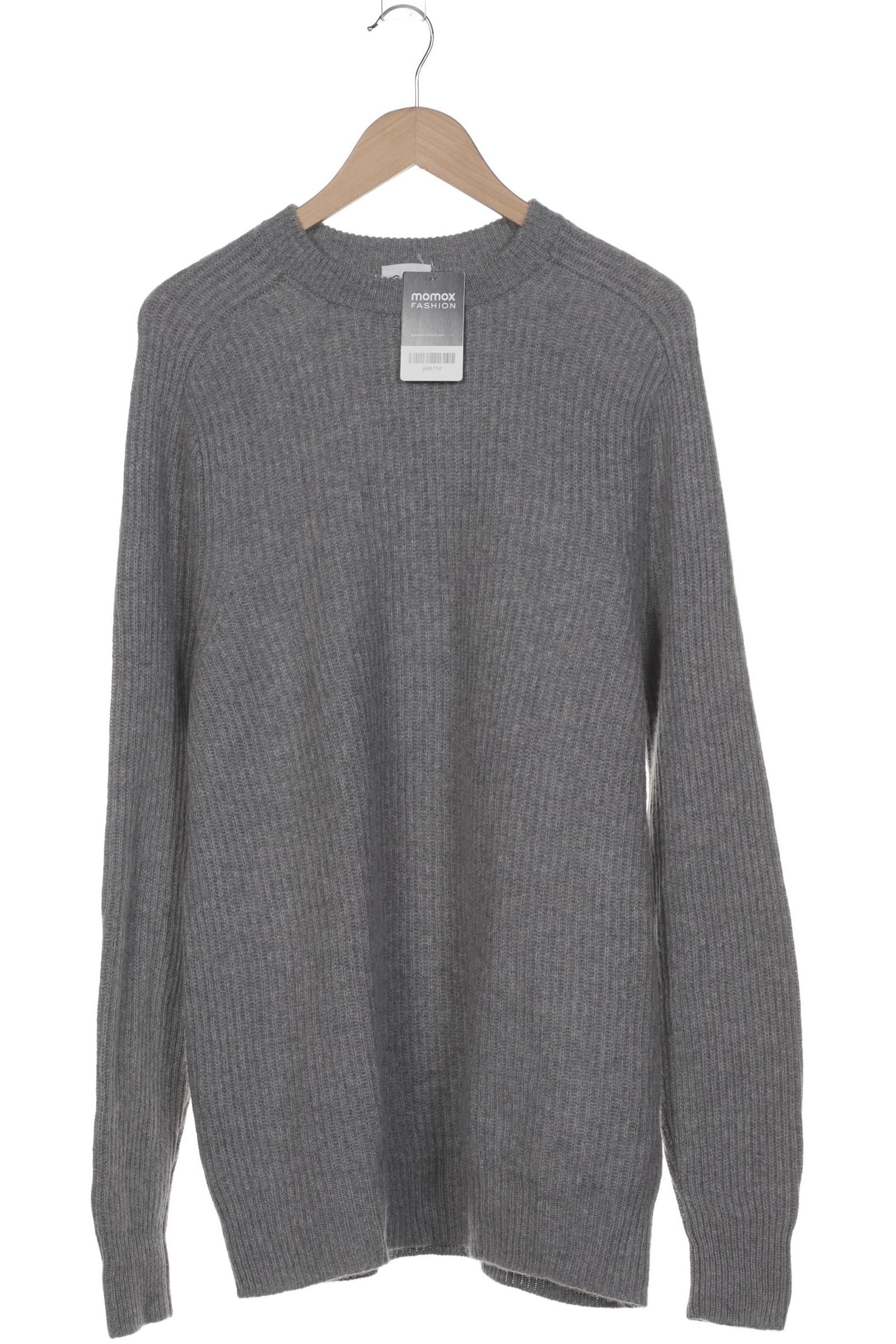 

FTC Cashmere Herren Pullover, grau, Gr. 56