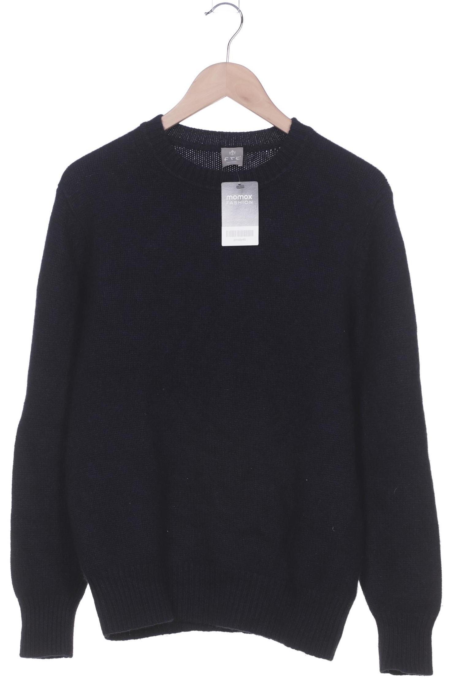 

FTC Cashmere Herren Pullover, marineblau