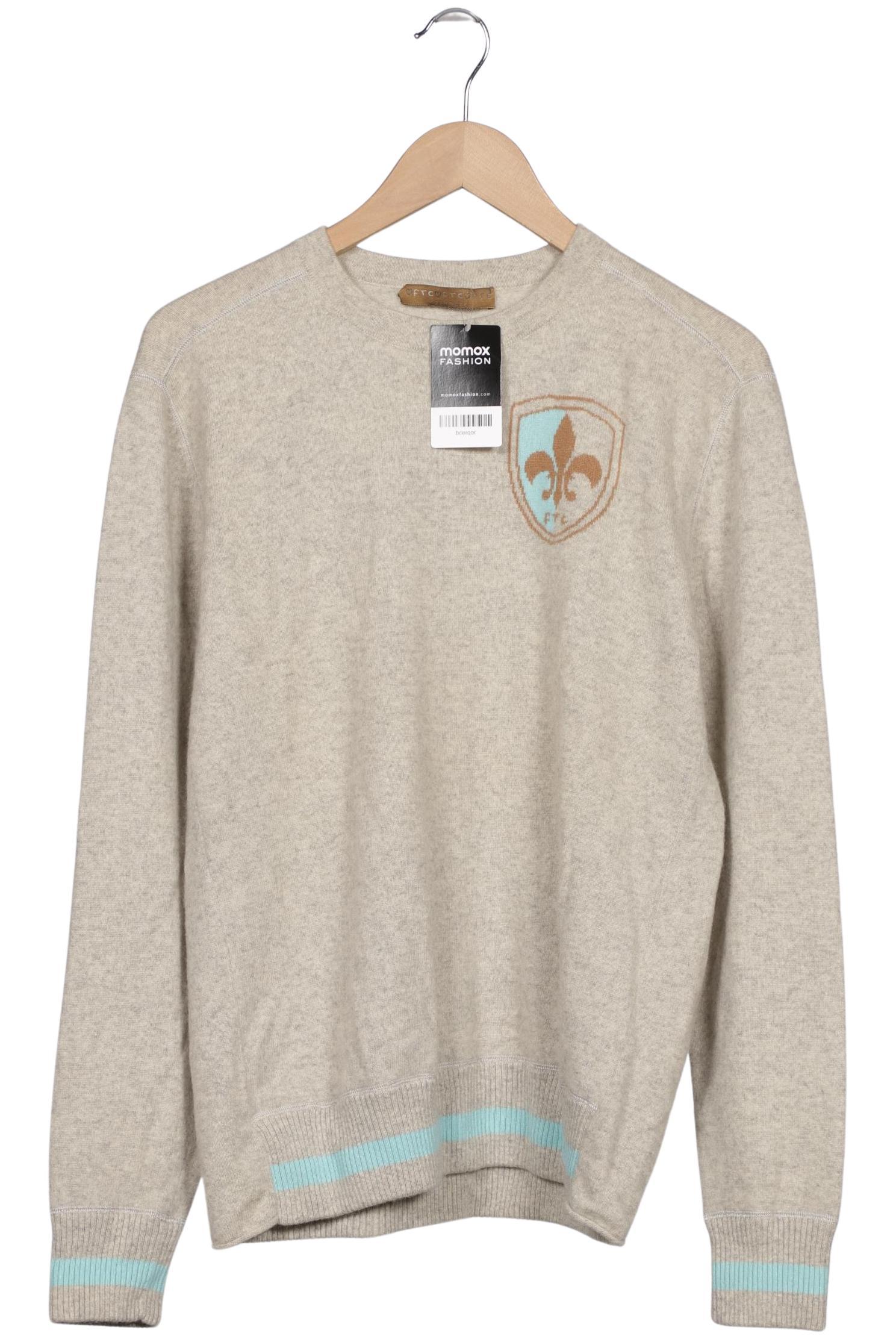 

FTC Cashmere Herren Pullover, beige, Gr. 52