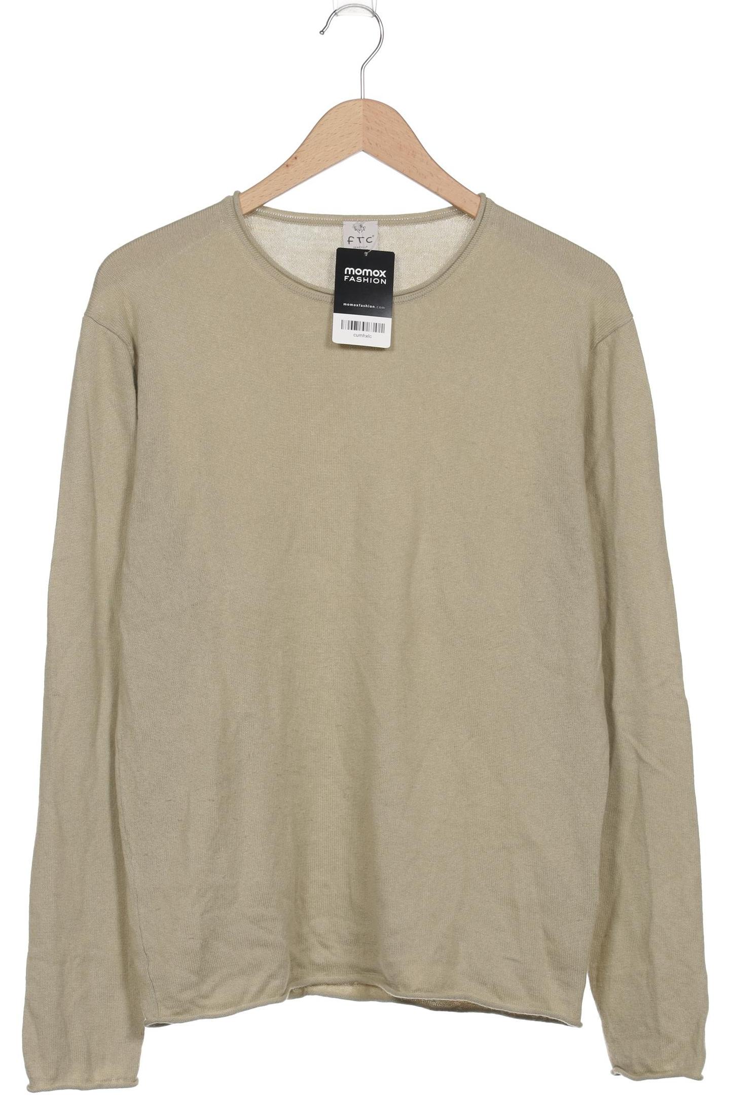 

FTC Cashmere Herren Pullover, hellgrün, Gr. 52