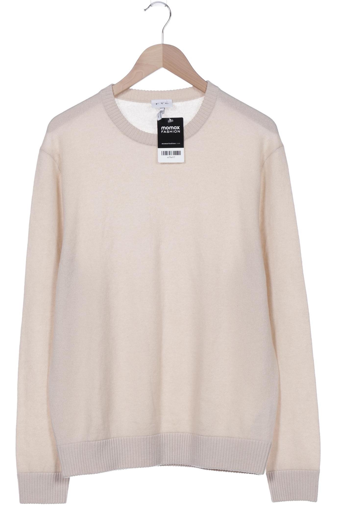 

FTC Cashmere Herren Pullover, beige, Gr. 54