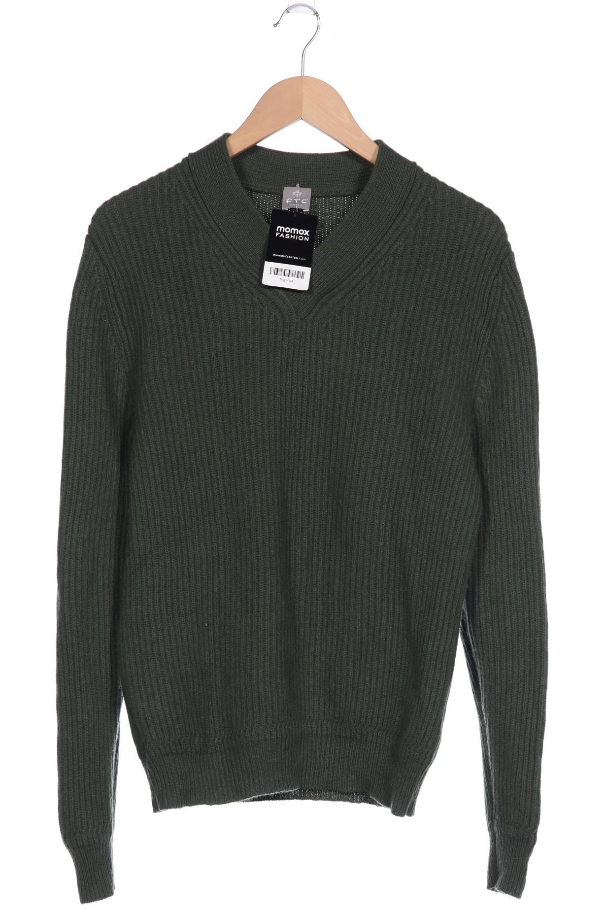 Thumbnail - FTC Cashmere Herren Pullover, grün, Gr. 50