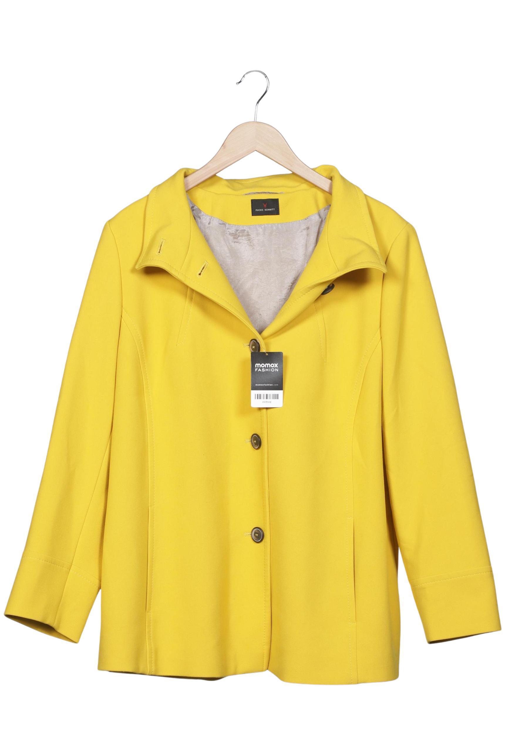 

Fuchs Schmitt Damen Mantel, gelb, Gr. 48