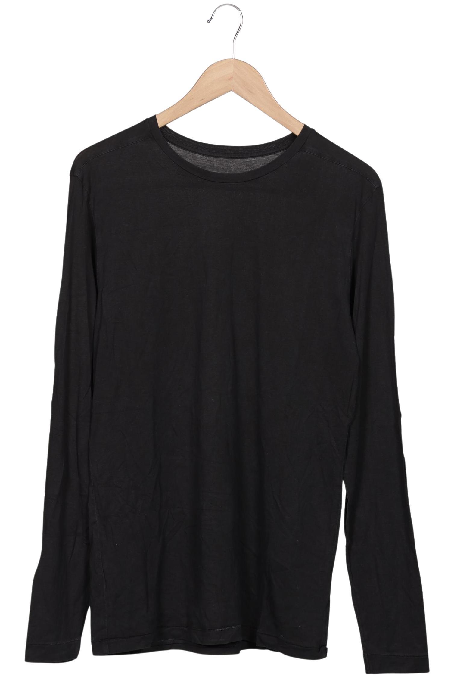 Thumbnail - Funktion Schnitt Herren Langarmshirt, schwarz, Gr. 52