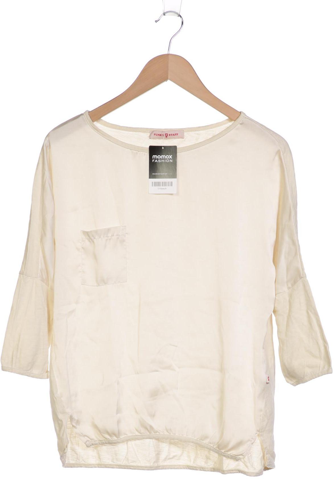 

Funky Staff Damen Langarmshirt, cremeweiß, Gr. 38